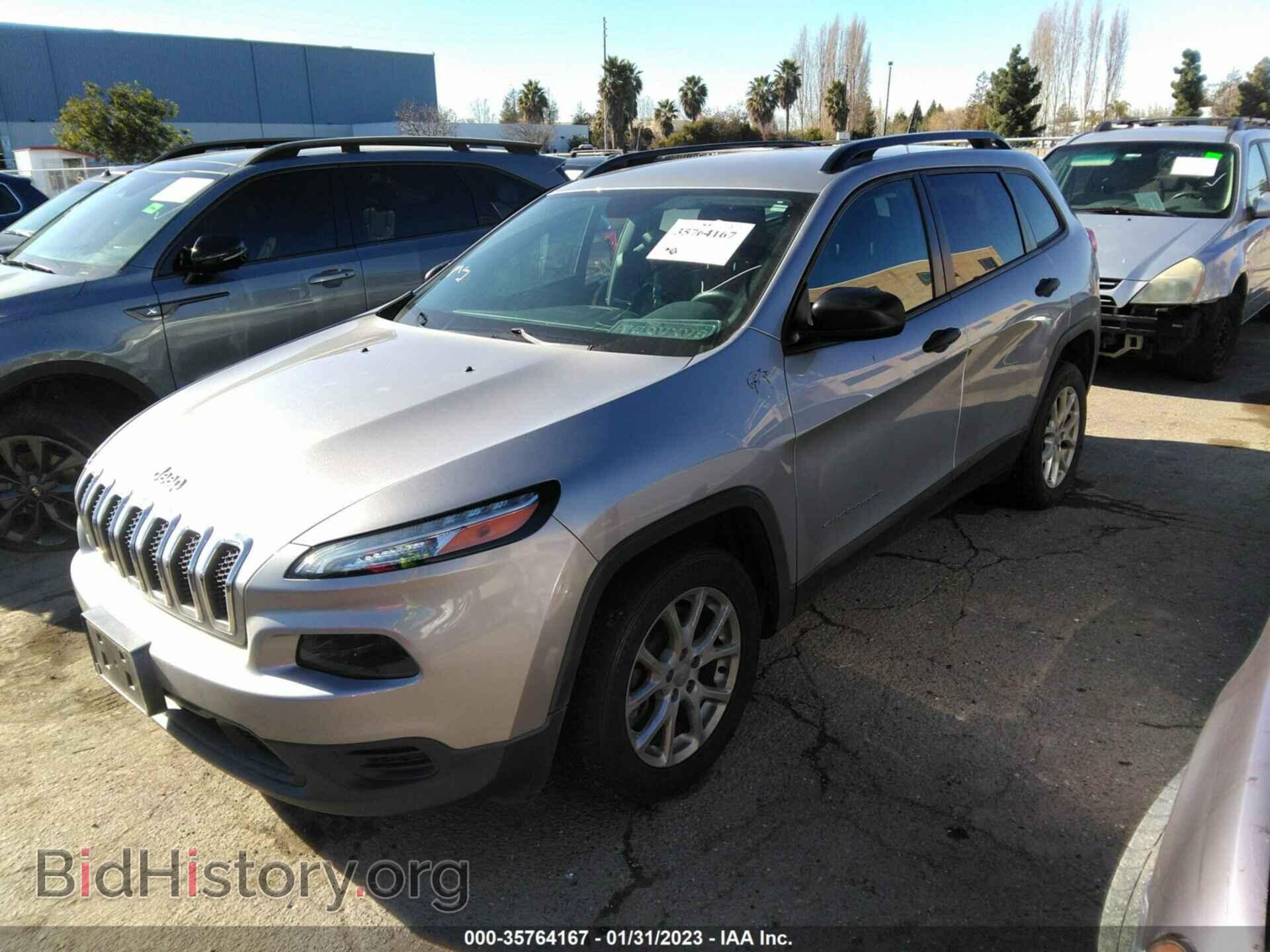 2016 JEEP CHEROKEE - VIN: 1C4PJLAB8GW189372 - Фото 2