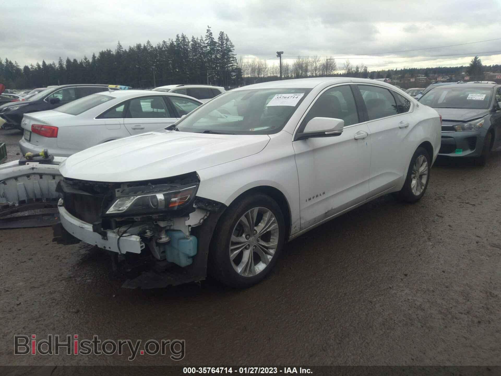 2015 CHEVROLET IMPALA - VIN: 2G1125S39F9188592 - Фото 2