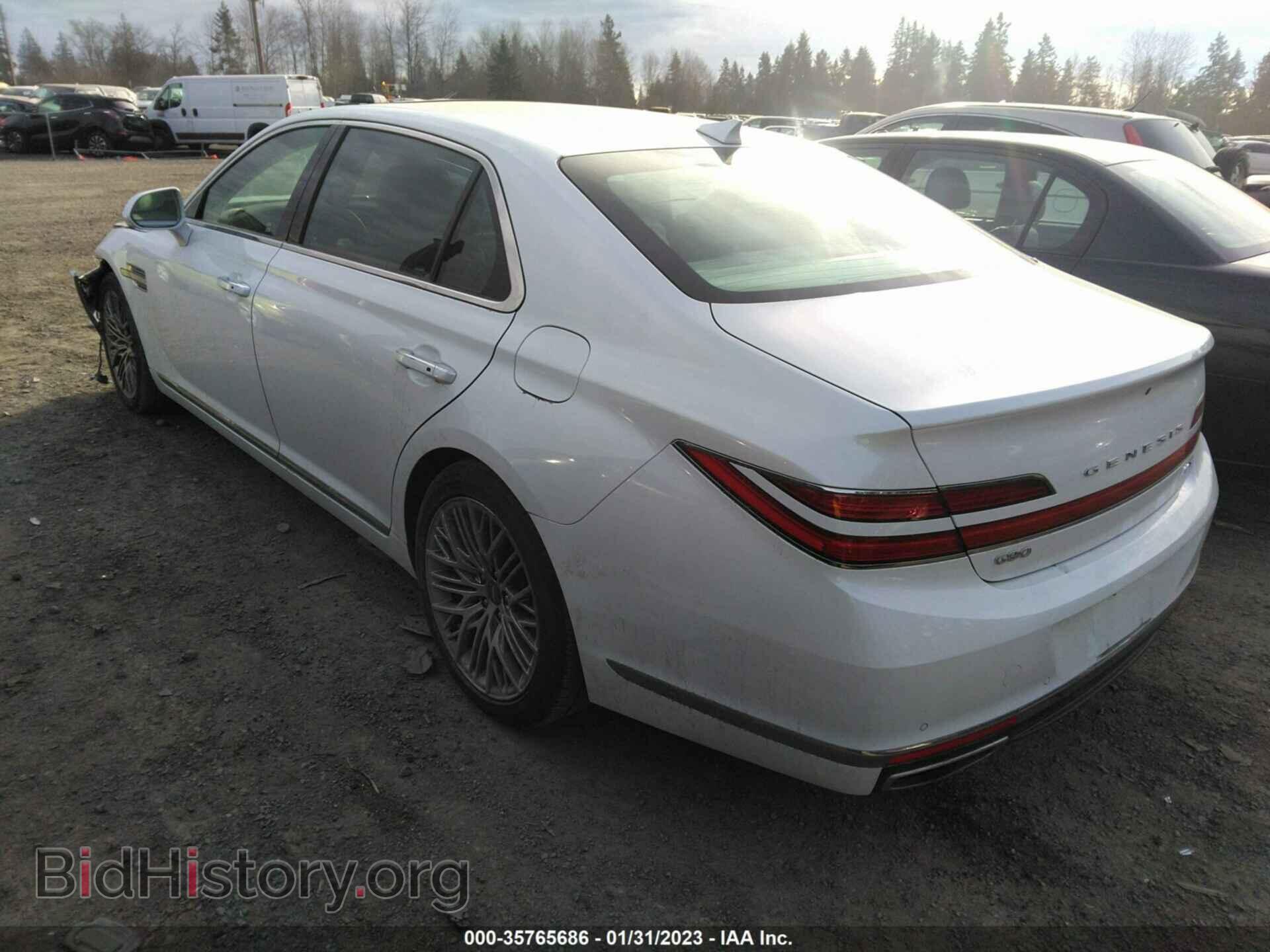 2022 GENESIS G90 - VIN: KMTF54PH8NU096380 - Фото 3