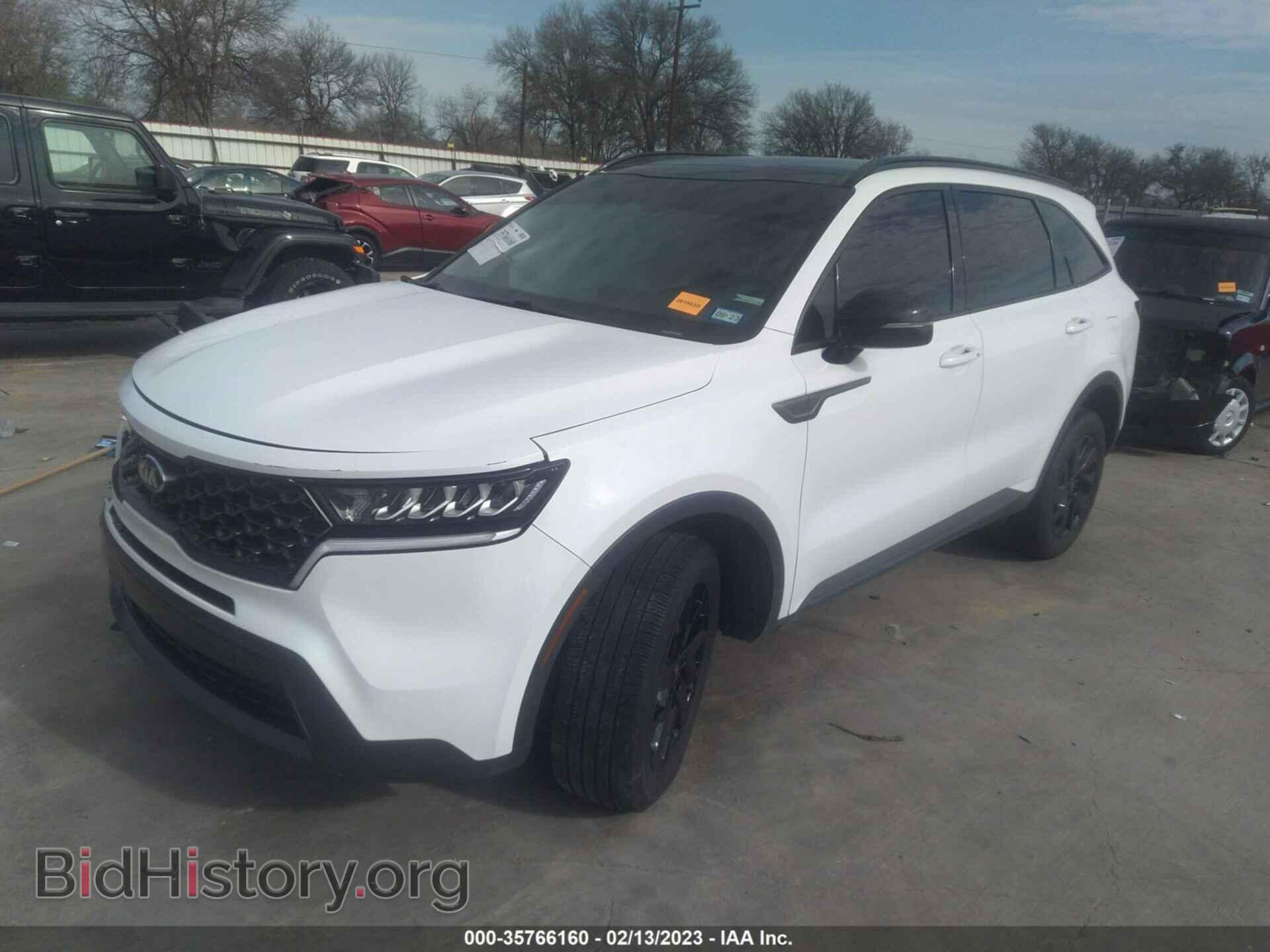 2021 KIA SORENTO - VIN: 5XYRLDLC4MG045499 - Фото 2