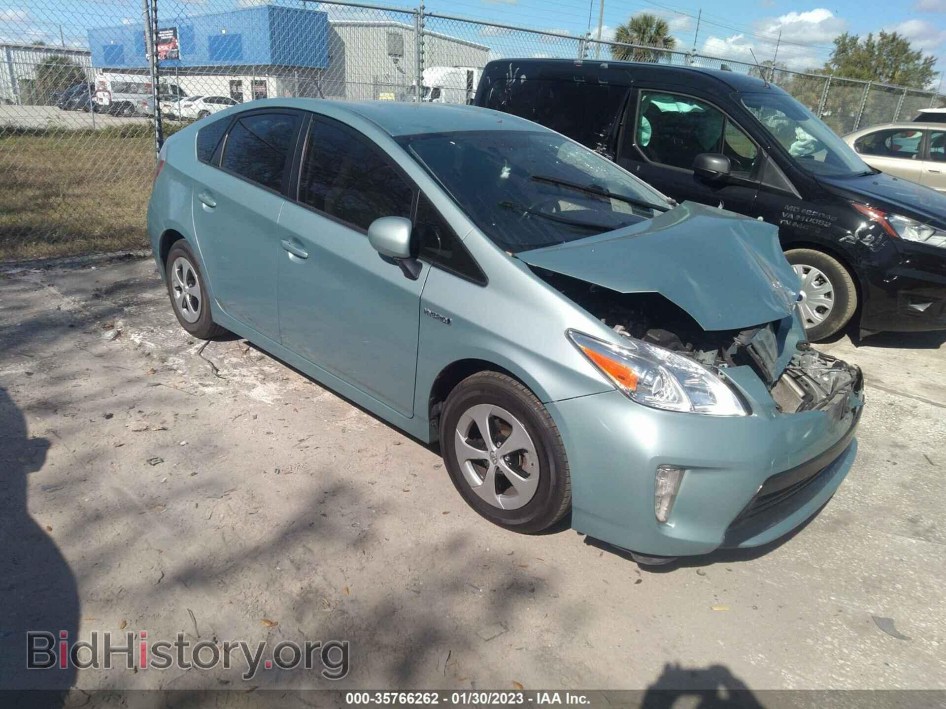 Фотография JTDKN3DU4F1987889 - TOYOTA PRIUS 2015