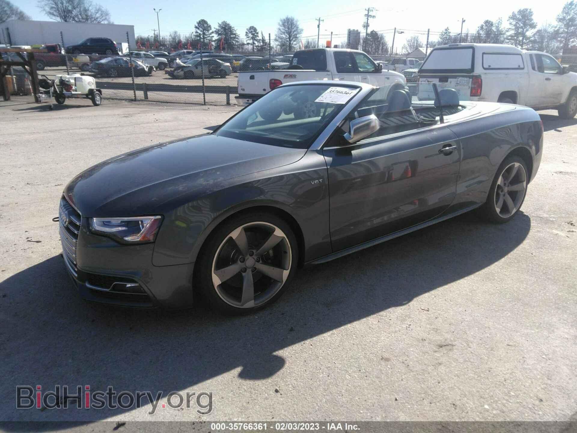 2015 AUDI S5 - VIN: WAUCGAFH0FN008555 - Фото 2