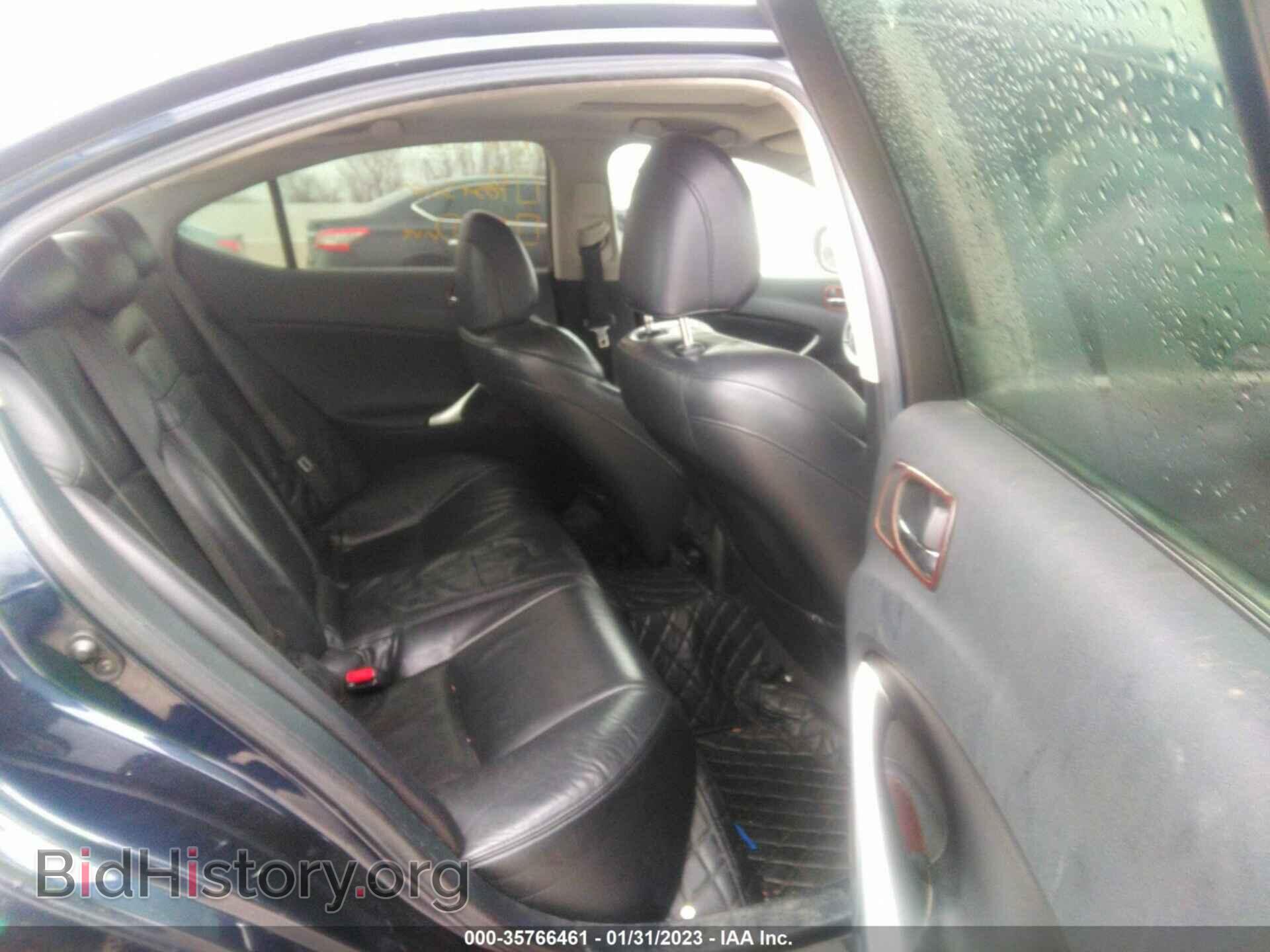 2008 LEXUS IS 350 - VIN: JTHBE262885018337 - Фото 8