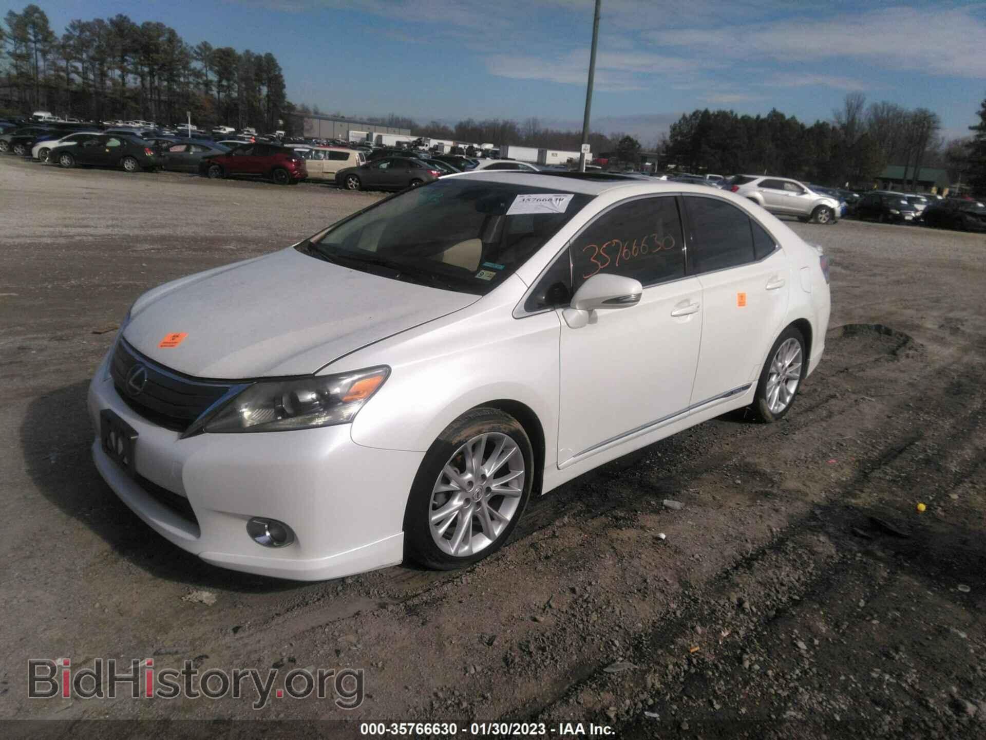2010 LEXUS HS 250H - VIN: JTHBB1BA5A2012602 - Фото 2