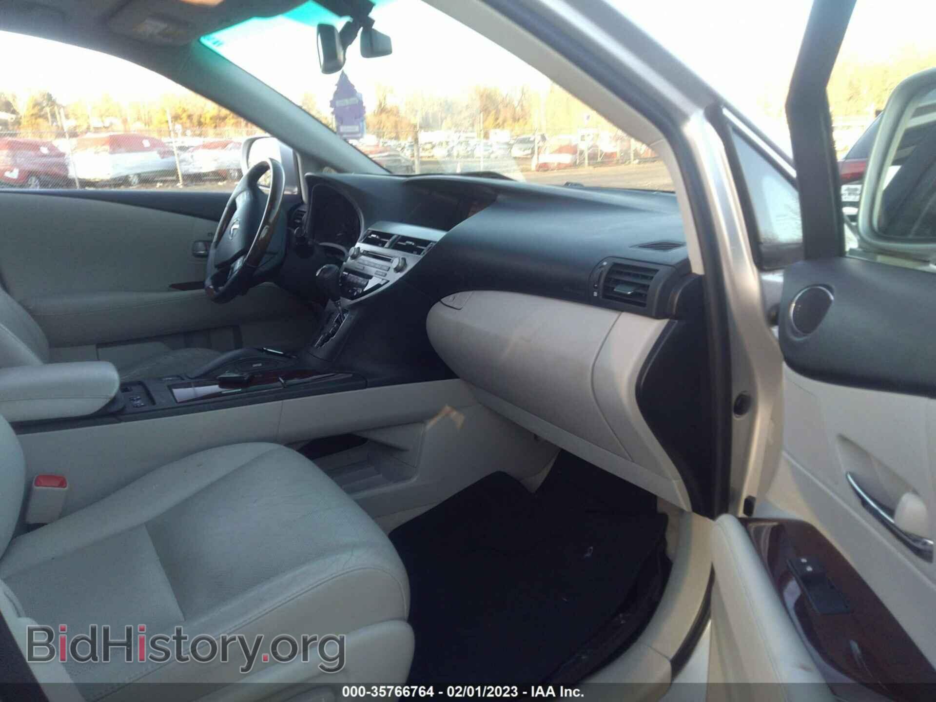 2010 LEXUS RX 350 - VIN: 2T2BK1BA9AC077516 - Фото 5