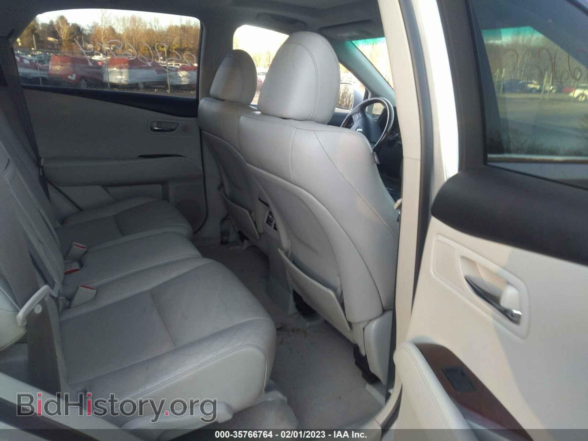 2010 LEXUS RX 350 - VIN: 2T2BK1BA9AC077516 - Фото 8