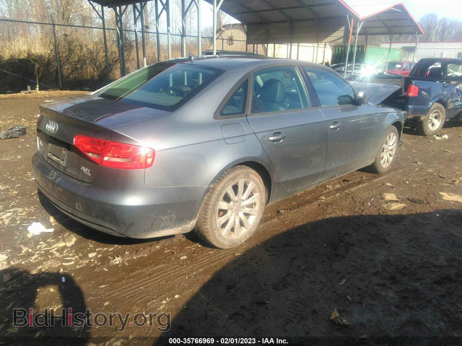 2013 AUDI A4 - VIN: WAUBFAFL0DN033018 - Фото 4