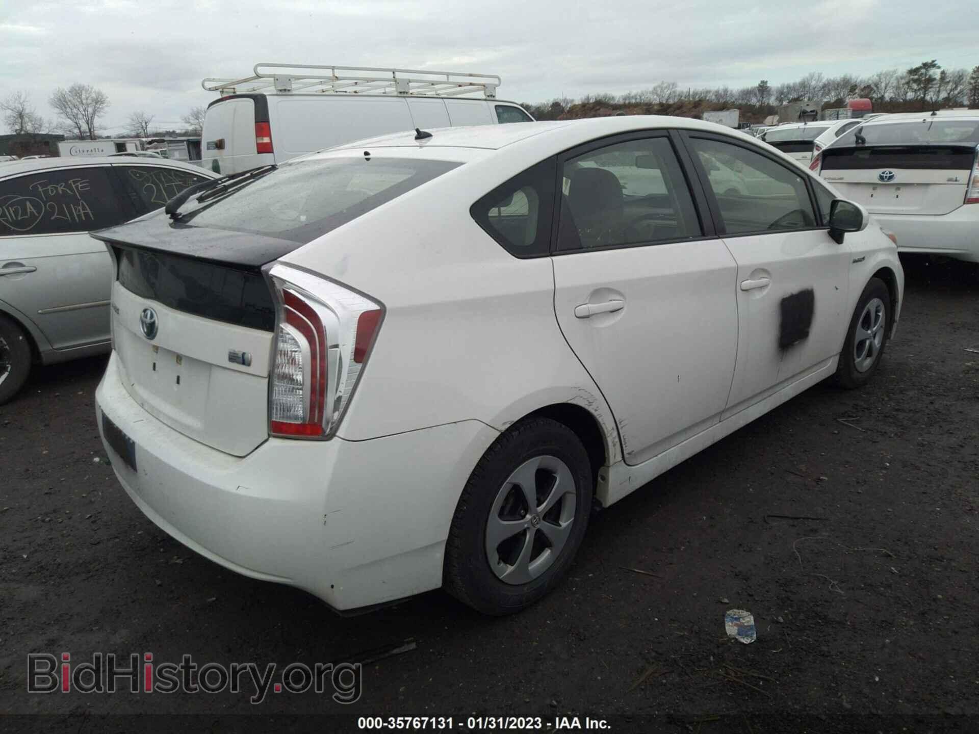 2014 TOYOTA PRIUS - VIN: JTDKN3DU2E1801393 - Фото 4