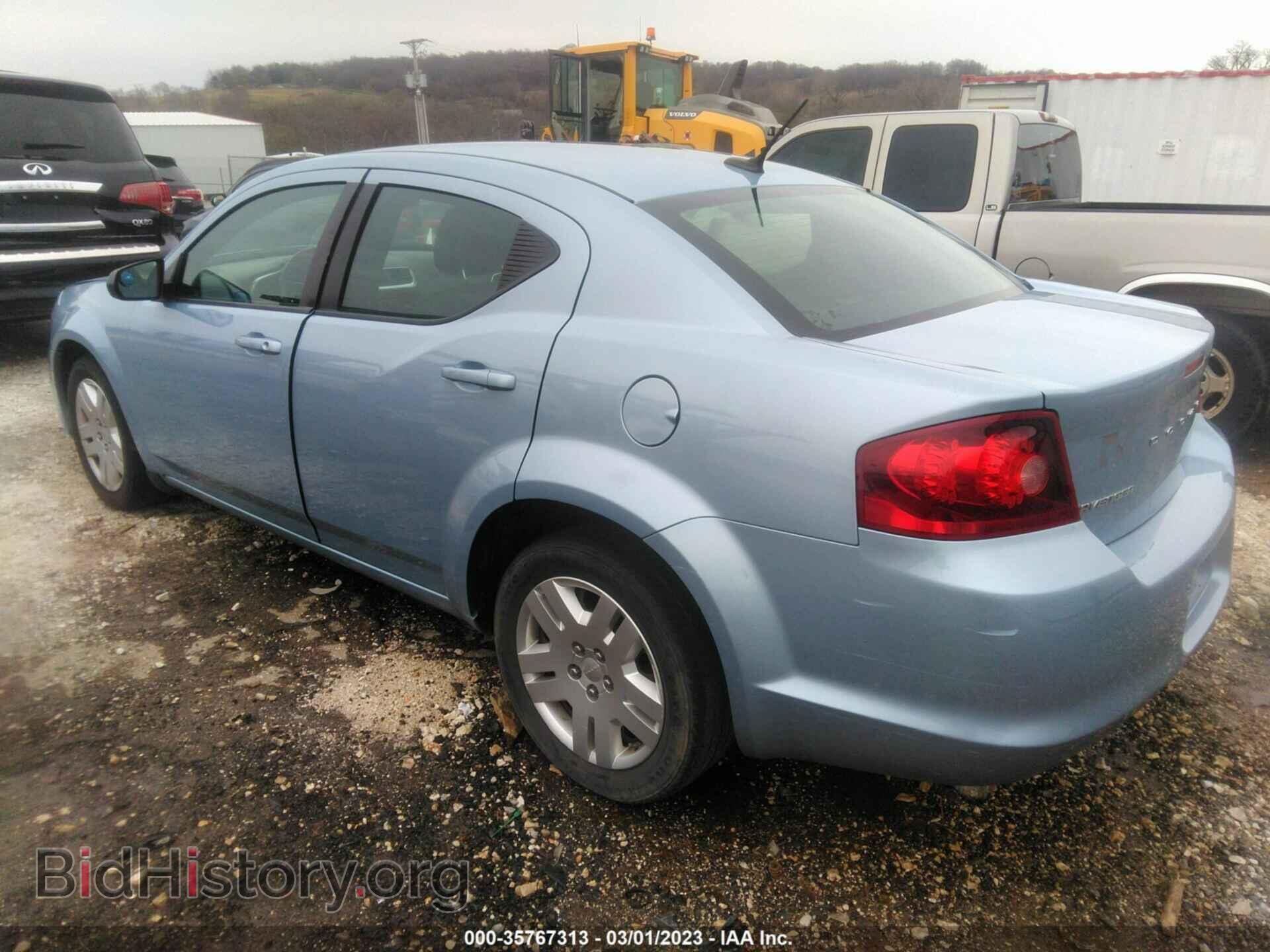 2013 DODGE AVENGER - VIN: 1C3CDZAB9DN684338 - Фото 3