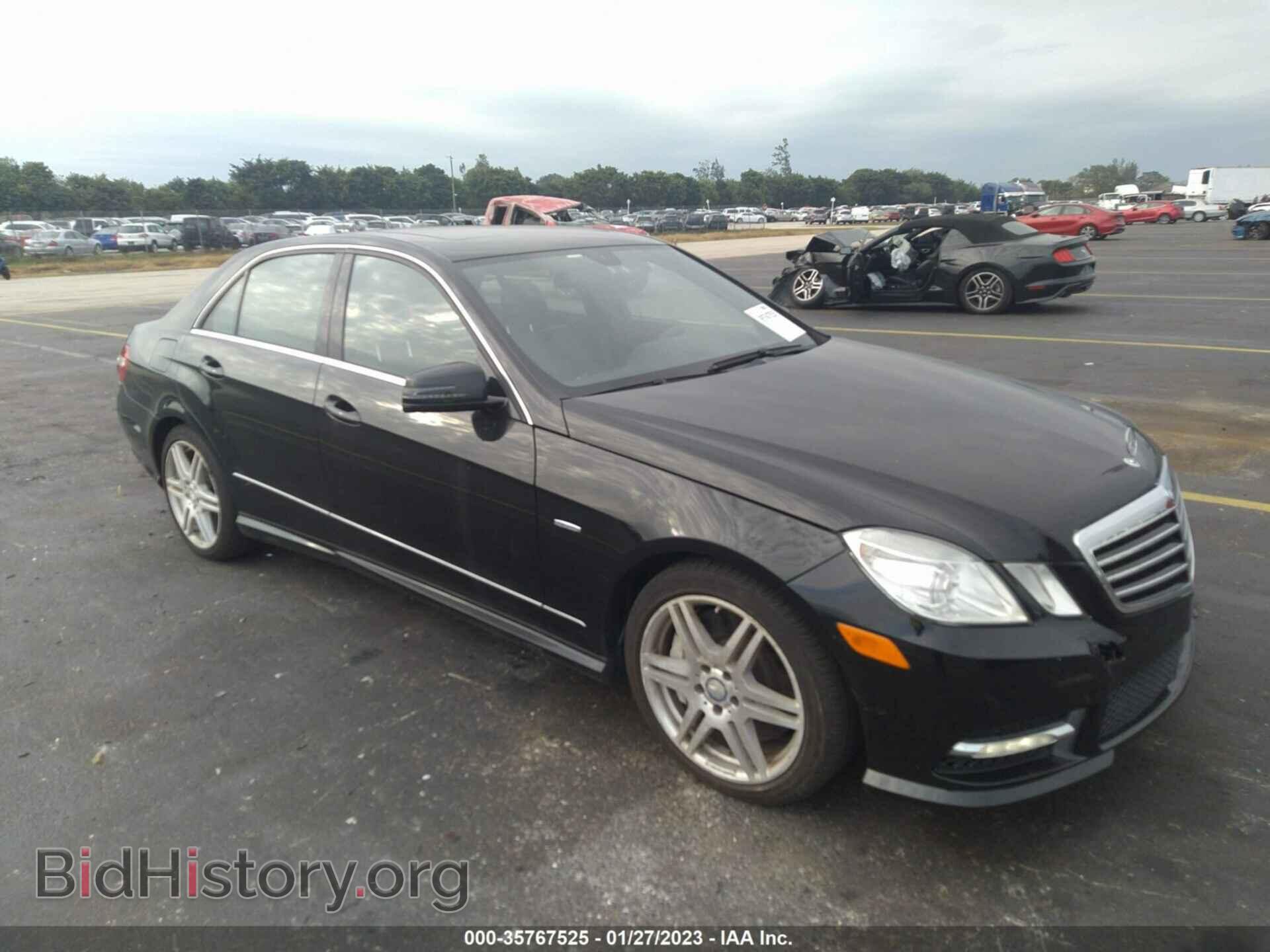 Фотография WDDHF9BBXCA546412 - MERCEDES-BENZ E-CLASS 2012