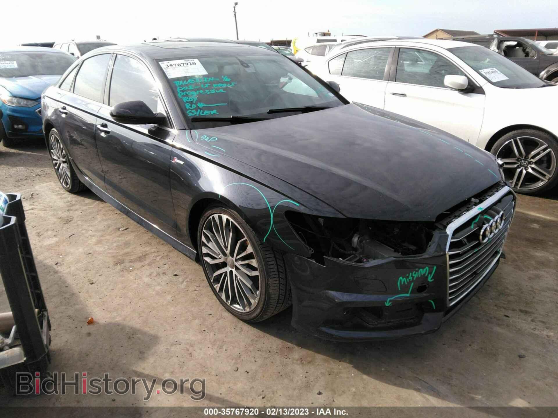Фотография WAUFGAFC4GN001076 - AUDI A6 2016