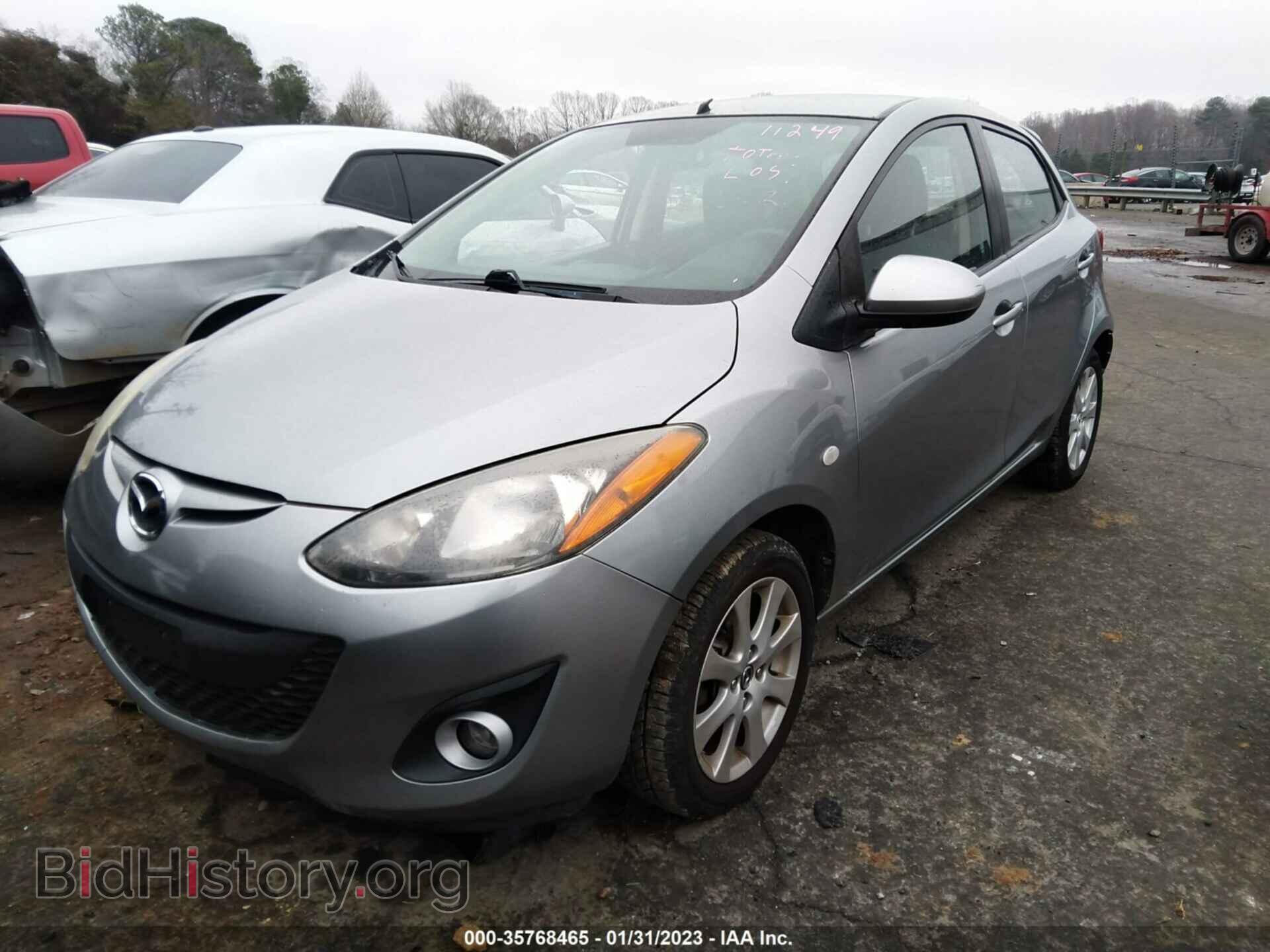2013 MAZDA MAZDA2 - VIN: JM1DE1LY9D0161365 - Фото 2