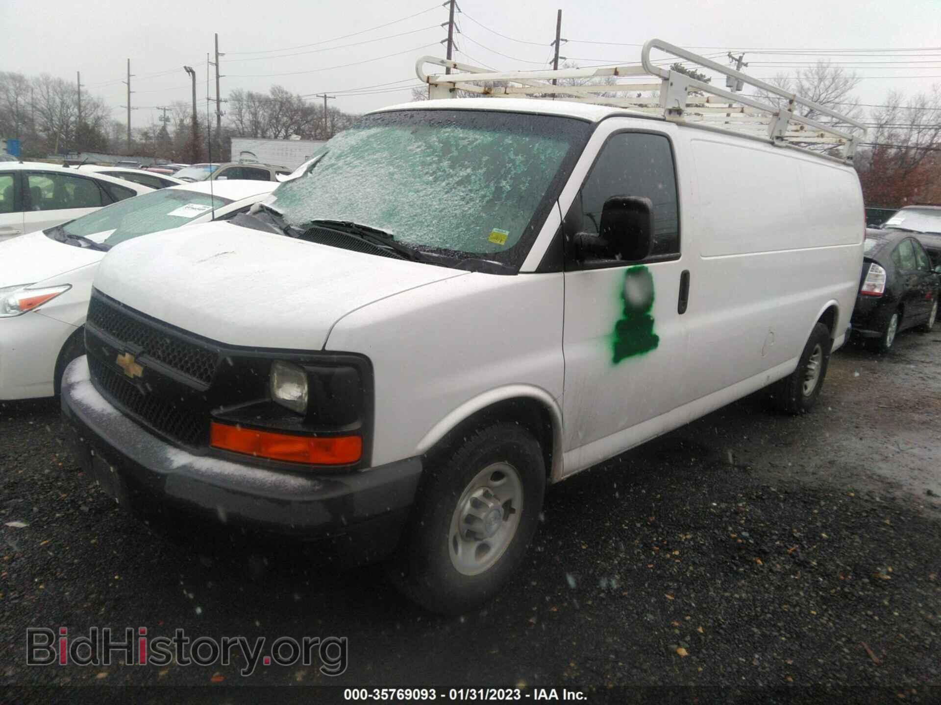 2014 CHEVROLET EXPRESS CARGO VAN - VIN: 1GCZGUCB4E1208293 - Photo 2