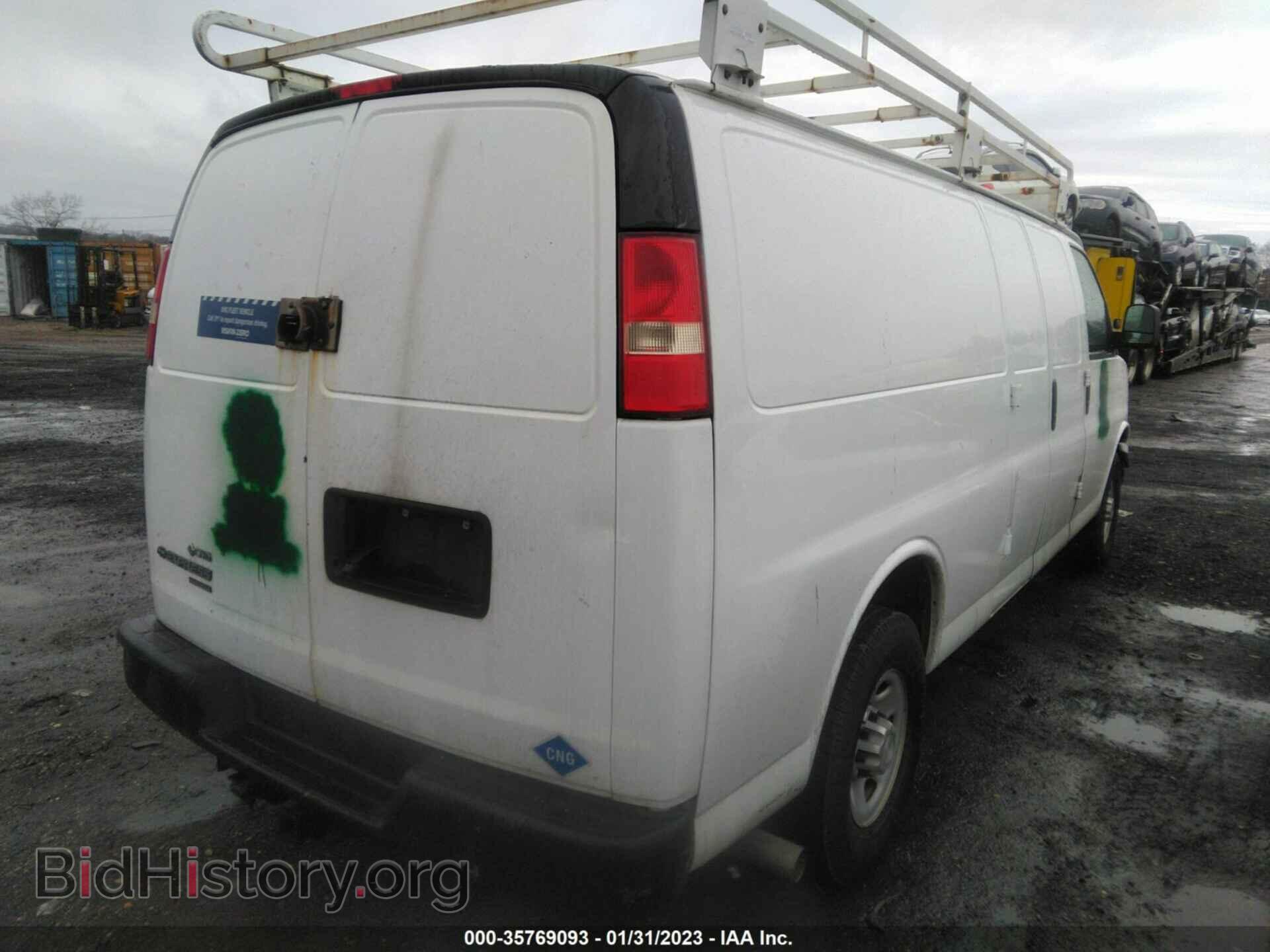 2014 CHEVROLET EXPRESS CARGO VAN - VIN: 1GCZGUCB4E1208293 - Photo 4