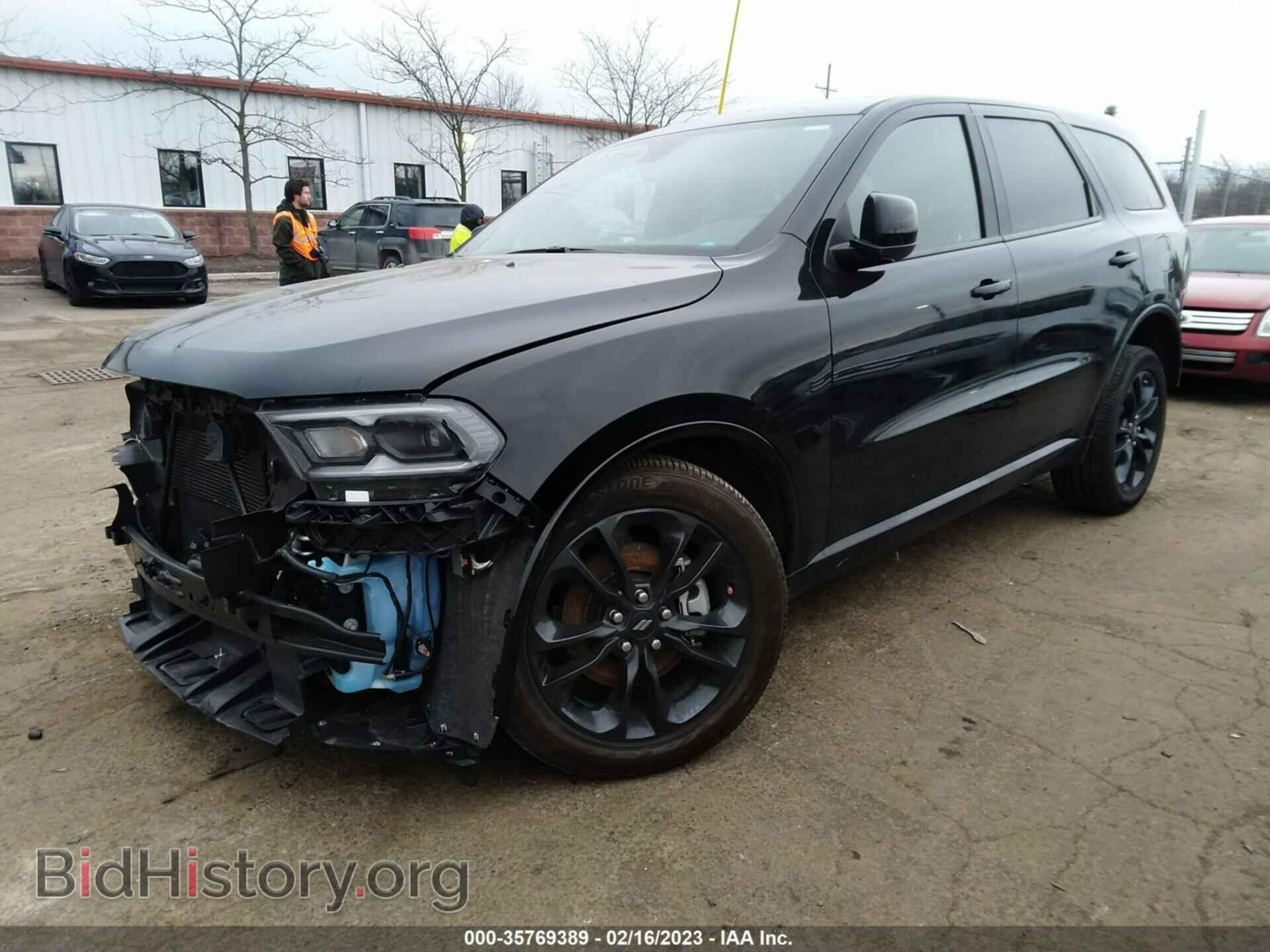 2022 DODGE DURANGO - VIN: 1C4RDJAG2NC173845 - Фото 2