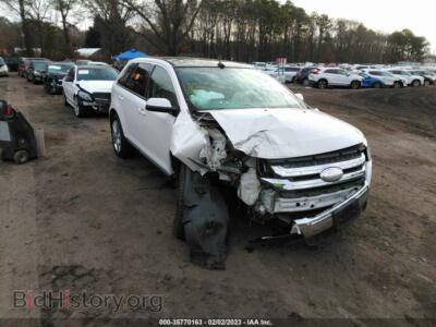 2012 Ford EDGE SEL, белый — VIN 2FMDK4JC9CBA76195, IAAI