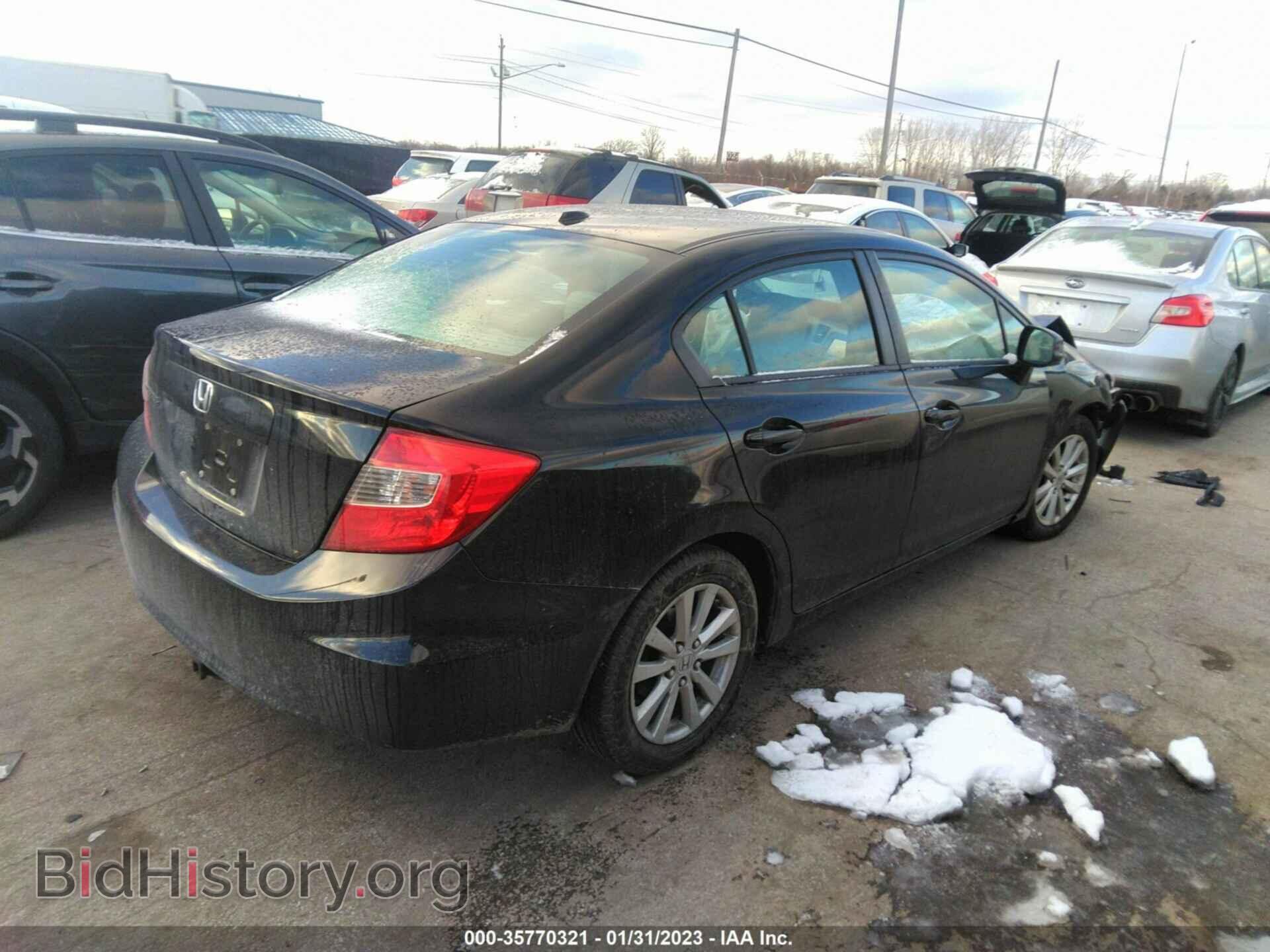2012 HONDA CIVIC SDN - VIN: 19XFB2F93CE325078 - Фото 4