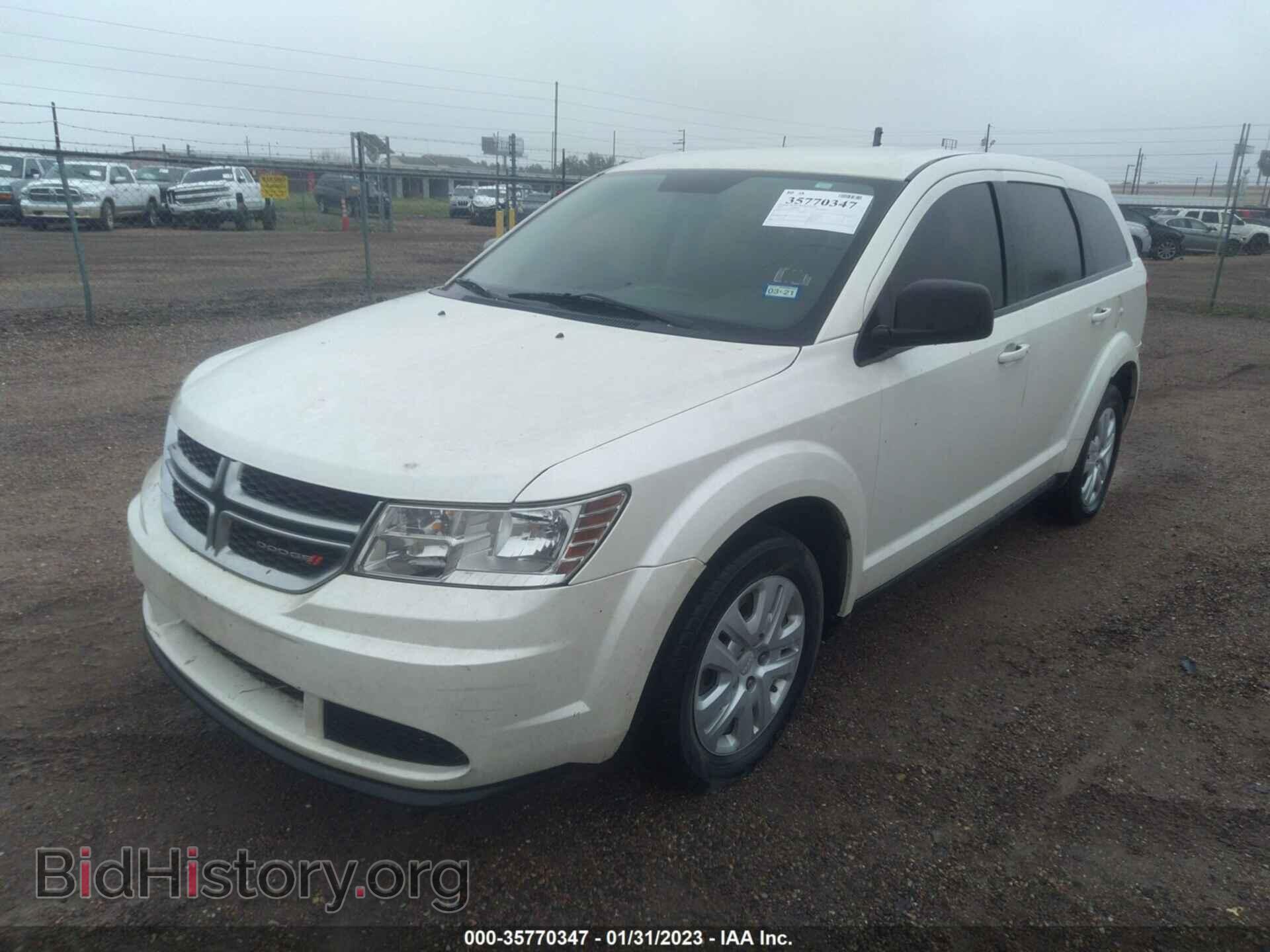 2014 DODGE JOURNEY - VIN: 3C4PDCAB2ET164204 - Фото 2