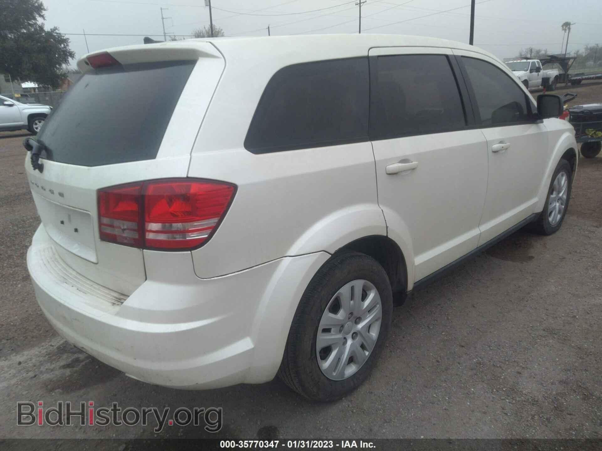 2014 DODGE JOURNEY - VIN: 3C4PDCAB2ET164204 - Фото 4