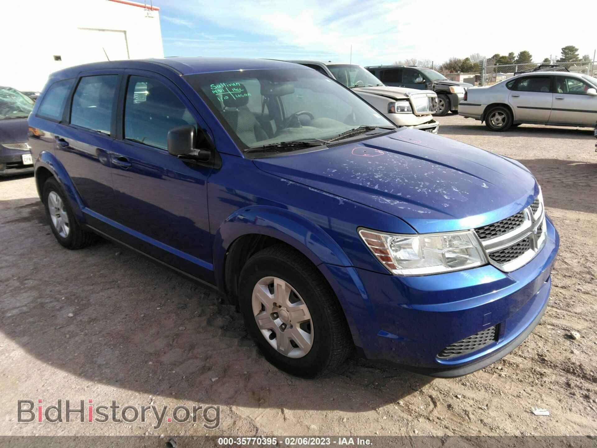 Фотография 3C4PDCAB5CT372946 - DODGE JOURNEY 2012