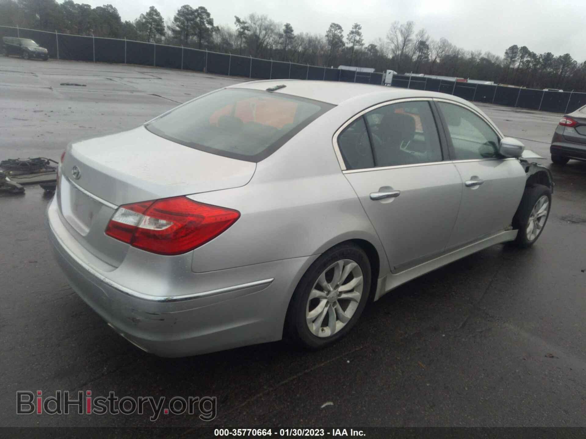 2012 HYUNDAI GENESIS - VIN: KMHGC4DF5CU199230 - Фото 4