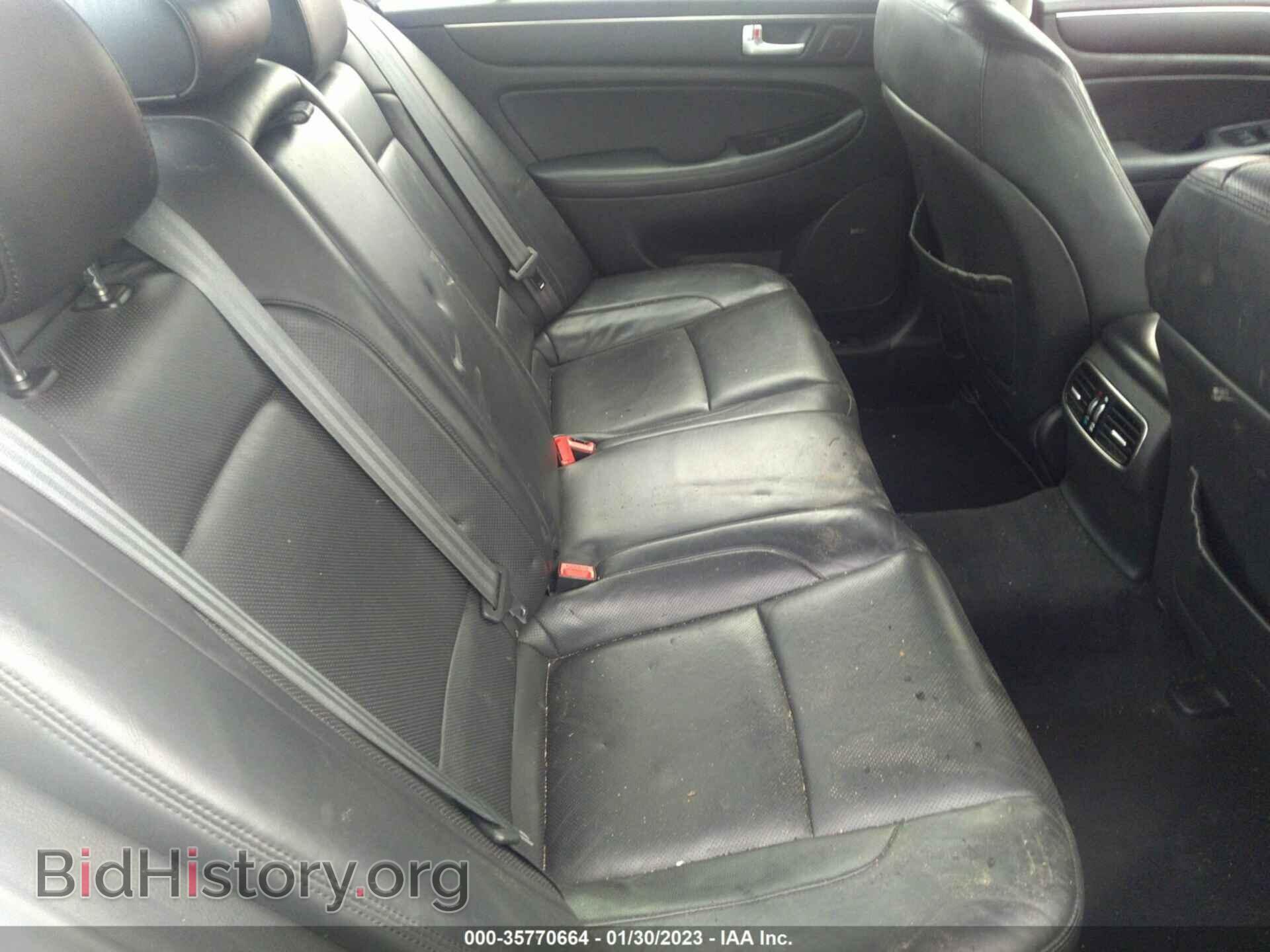 2012 HYUNDAI GENESIS - VIN: KMHGC4DF5CU199230 - Фото 8