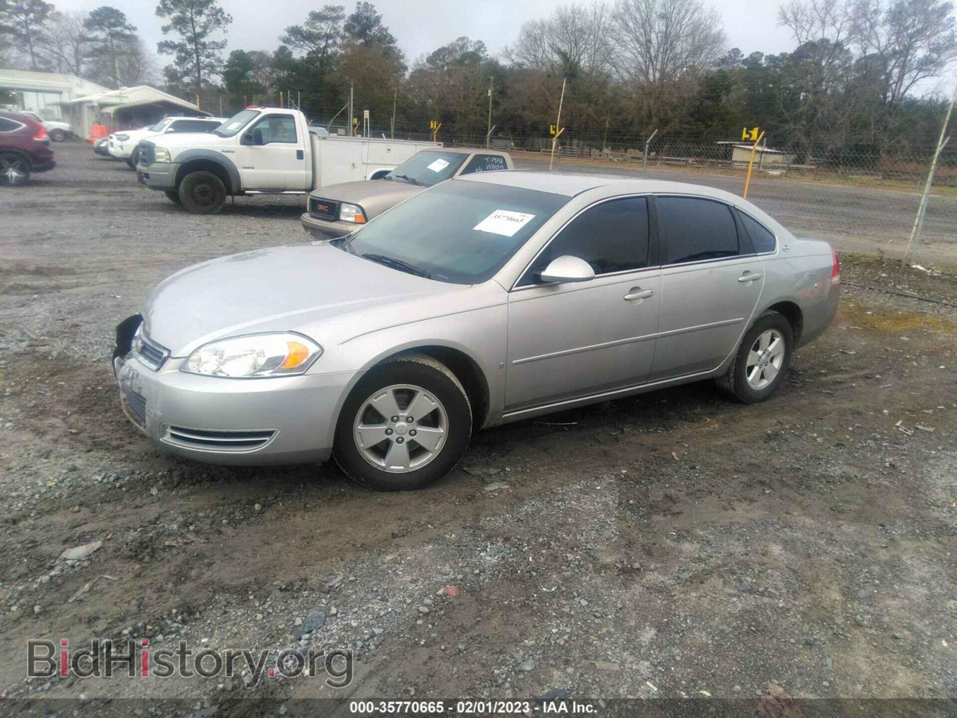 2007 CHEVROLET IMPALA - VIN: 2G1WT58N779296867 - Фото 2