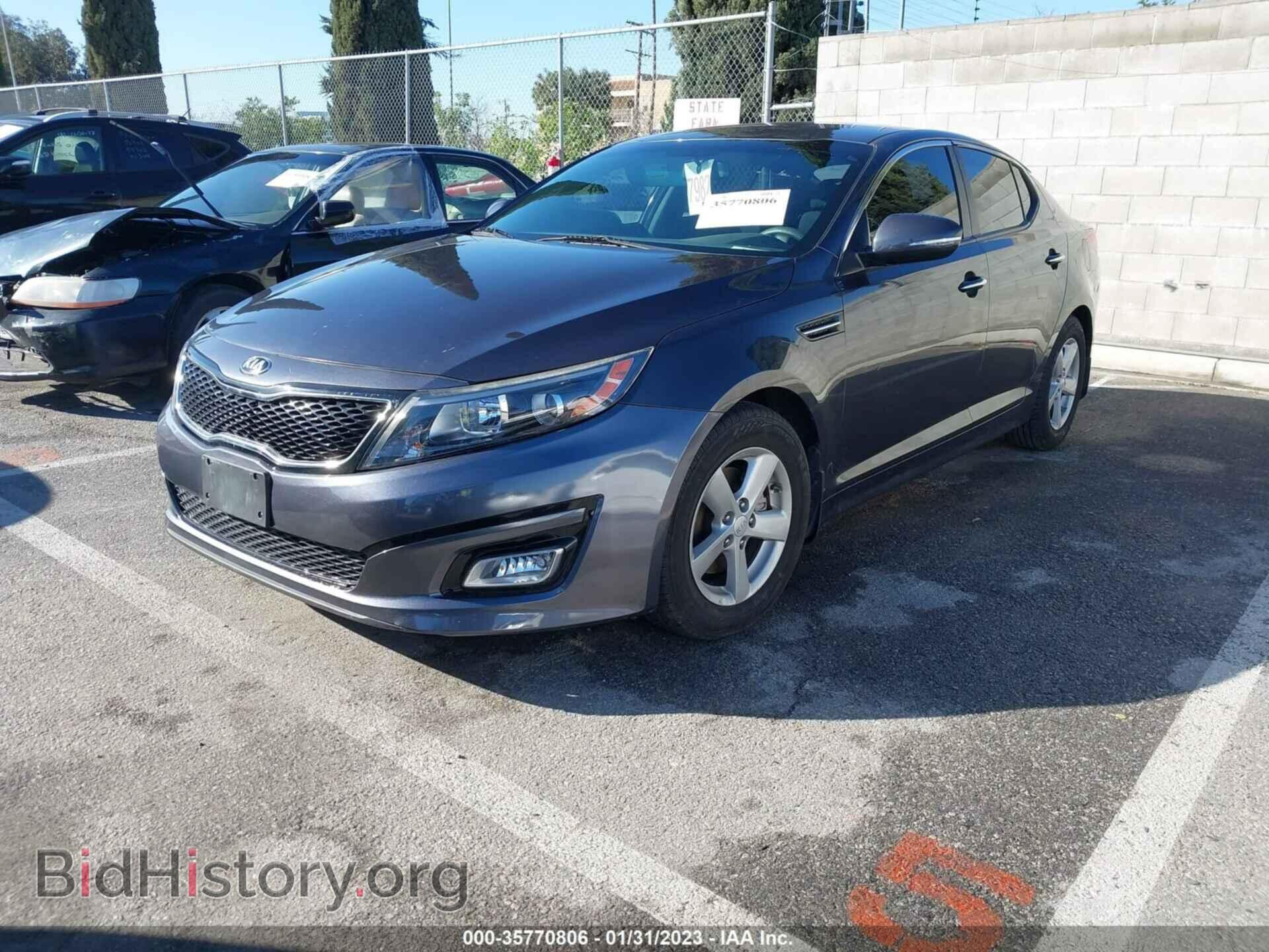 2015 KIA OPTIMA - VIN: 5XXGM4A75FG427199 - Фото 2