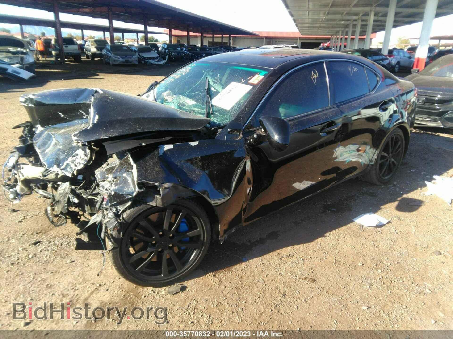 2008 LEXUS IS 350 - VIN: JTHBE262382014309 - Фото 2