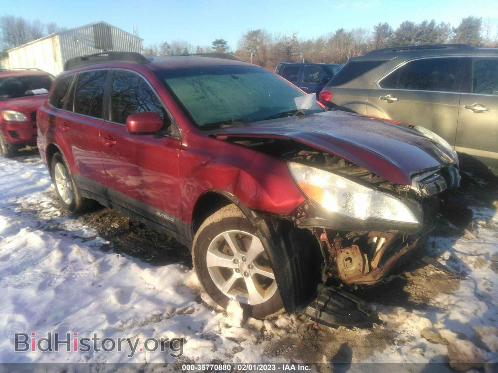 Фотография 4S4BRBDC3E3206266 - SUBARU OUTBACK 2014