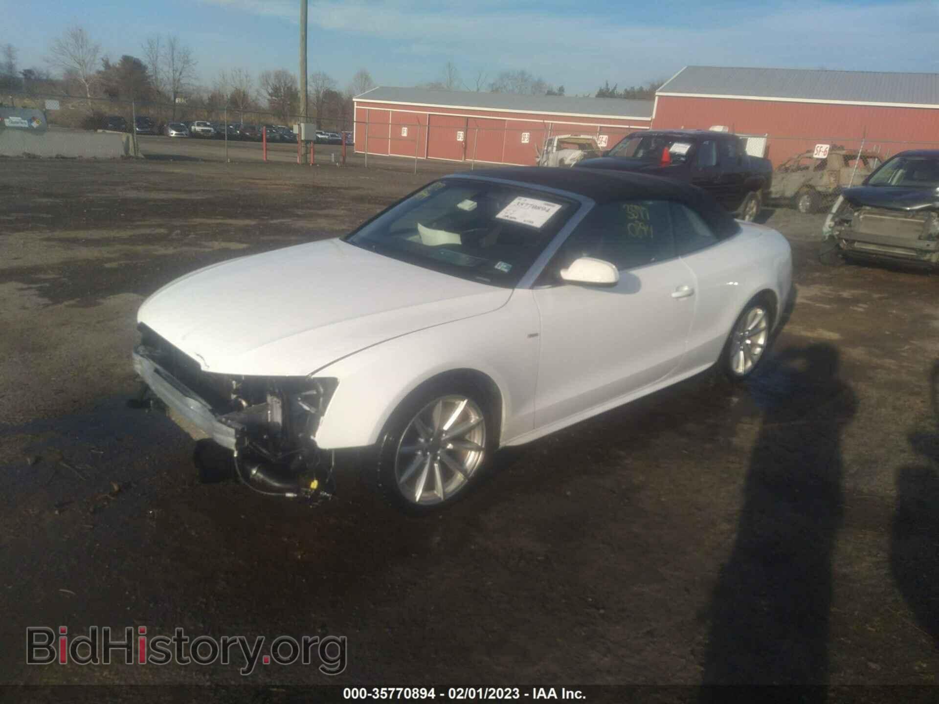 2016 AUDI A5 - VIN: WAUD2AFH7GN004233 - Photo 2