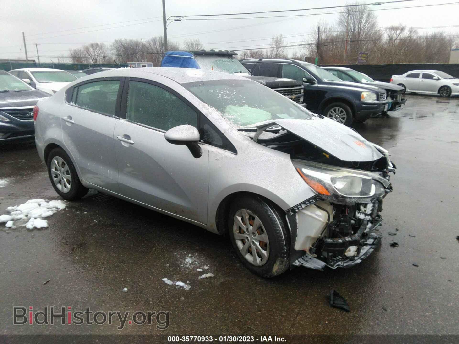 Photo KNADM4A37D6308384 - KIA RIO 2013