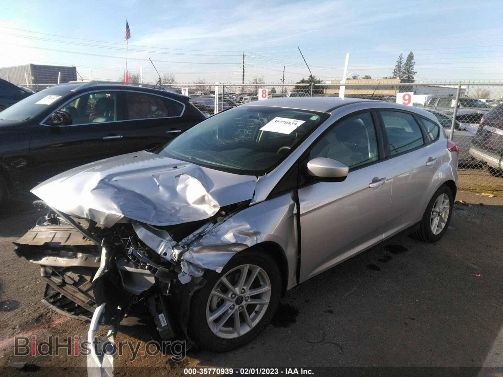 2018 FORD FOCUS - VIN: 1FADP3K24JL323003 - Фото 2