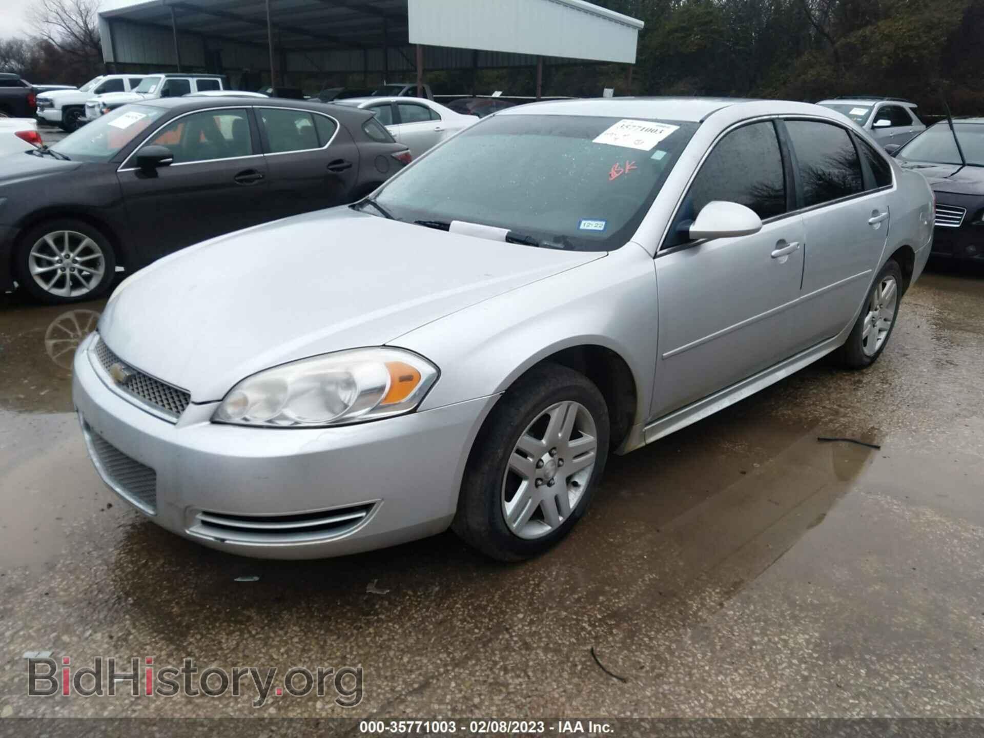 2012 CHEVROLET IMPALA - VIN: 2G1WG5E32C1232560 - Фото 2