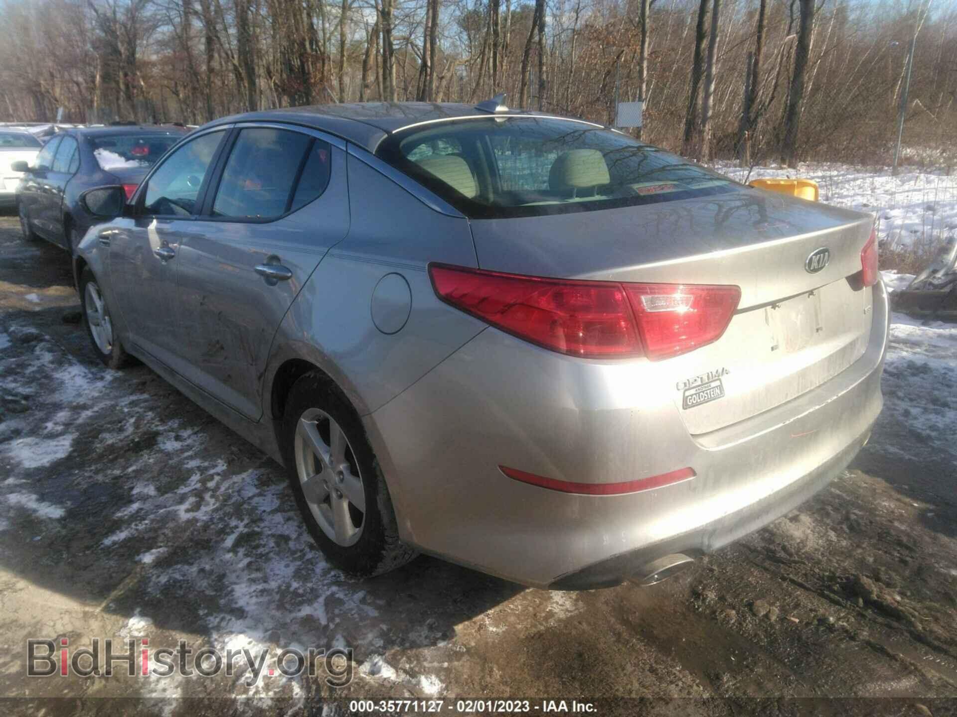 2015 KIA OPTIMA - VIN: KNAGM4A78F5556524 - Фото 3