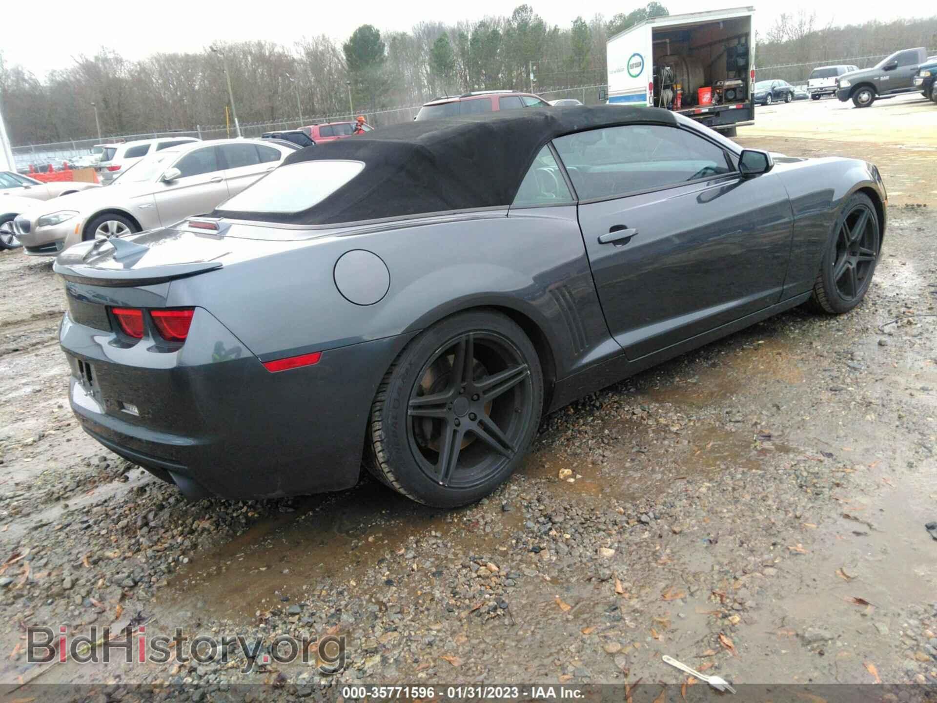 2011 CHEVROLET CAMARO - VIN: 2G1FT3DW6B9174593 - Фото 4