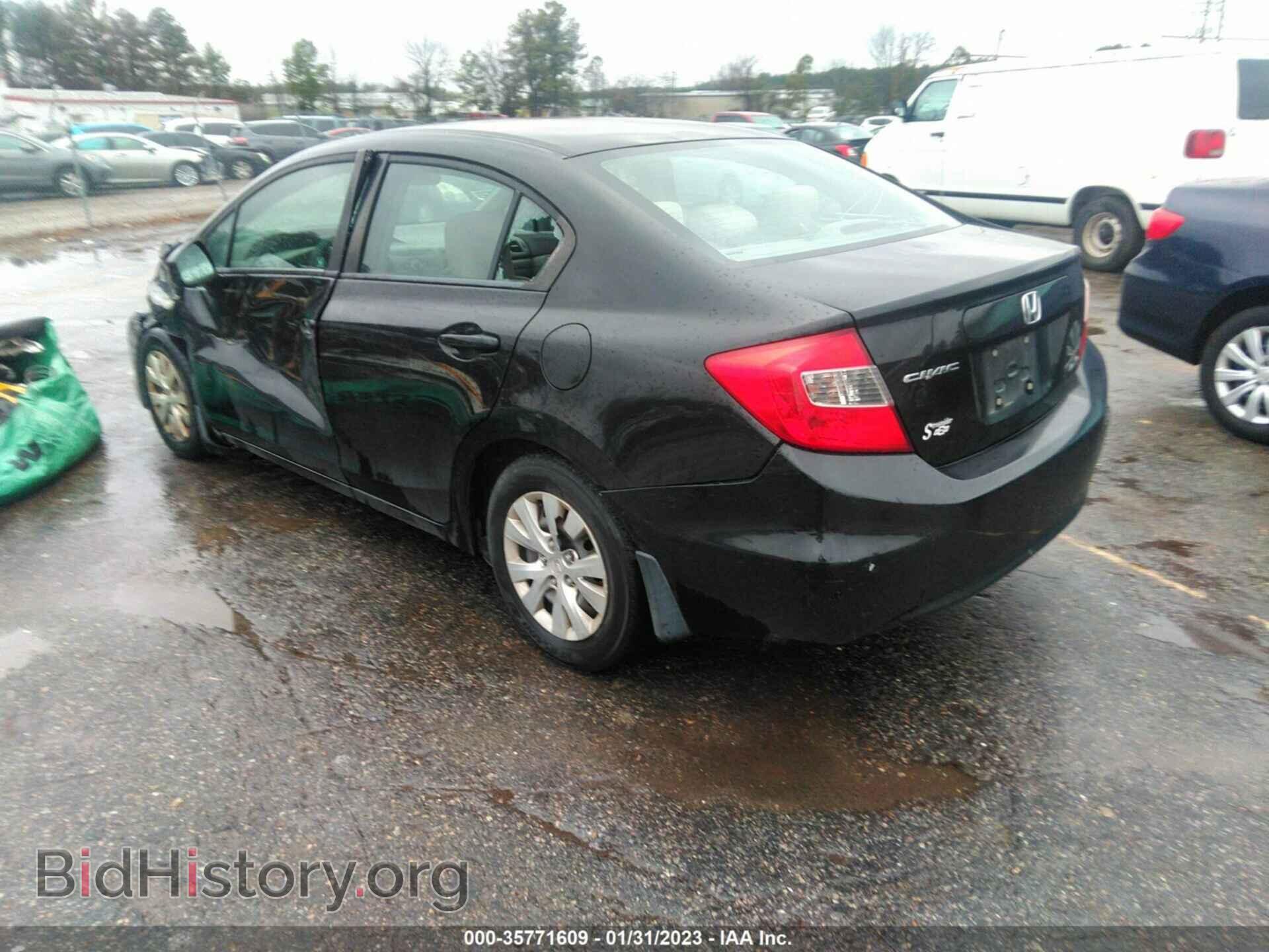 2012 HONDA CIVIC SDN - VIN: 2HGFB2F59CH319577 - Фото 3