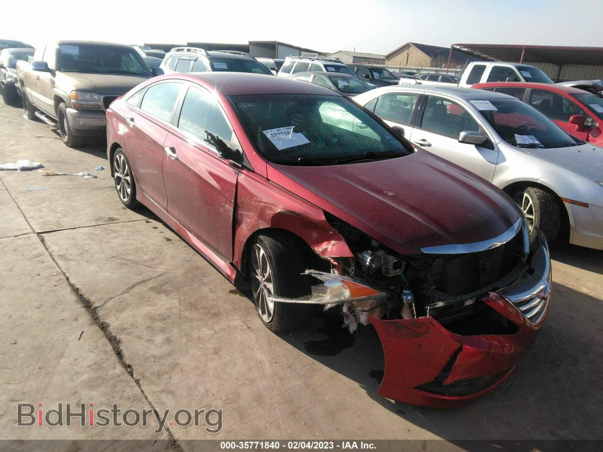 Фотография 5NPEC4AC2EH817297 - HYUNDAI SONATA 2014