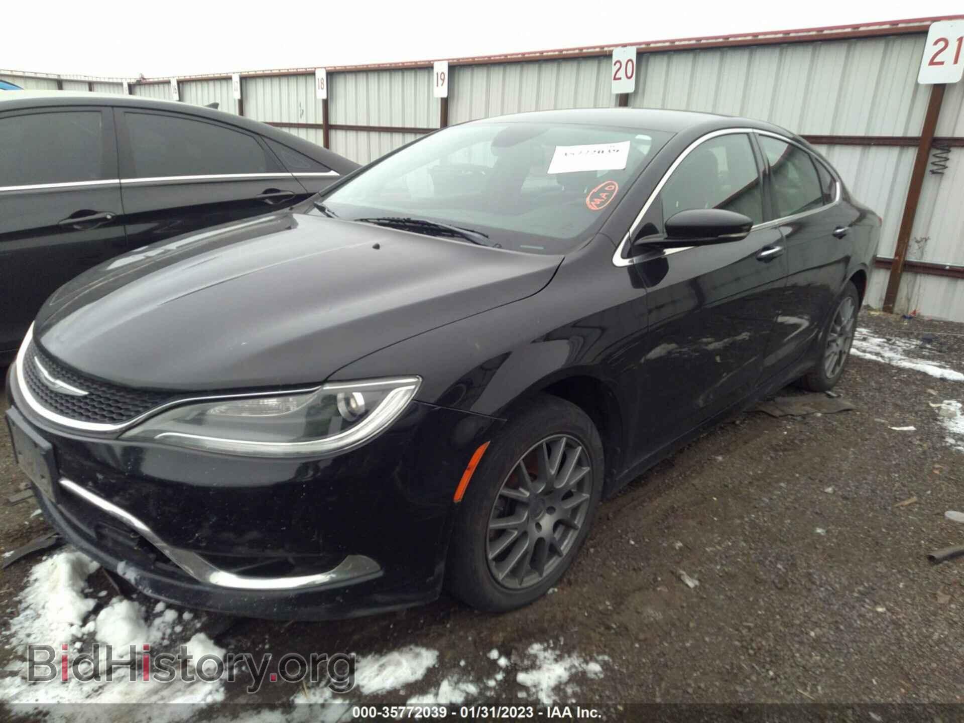 2015 CHRYSLER 200 - VIN: 1C3CCCCB9FN747101 - Фото 2