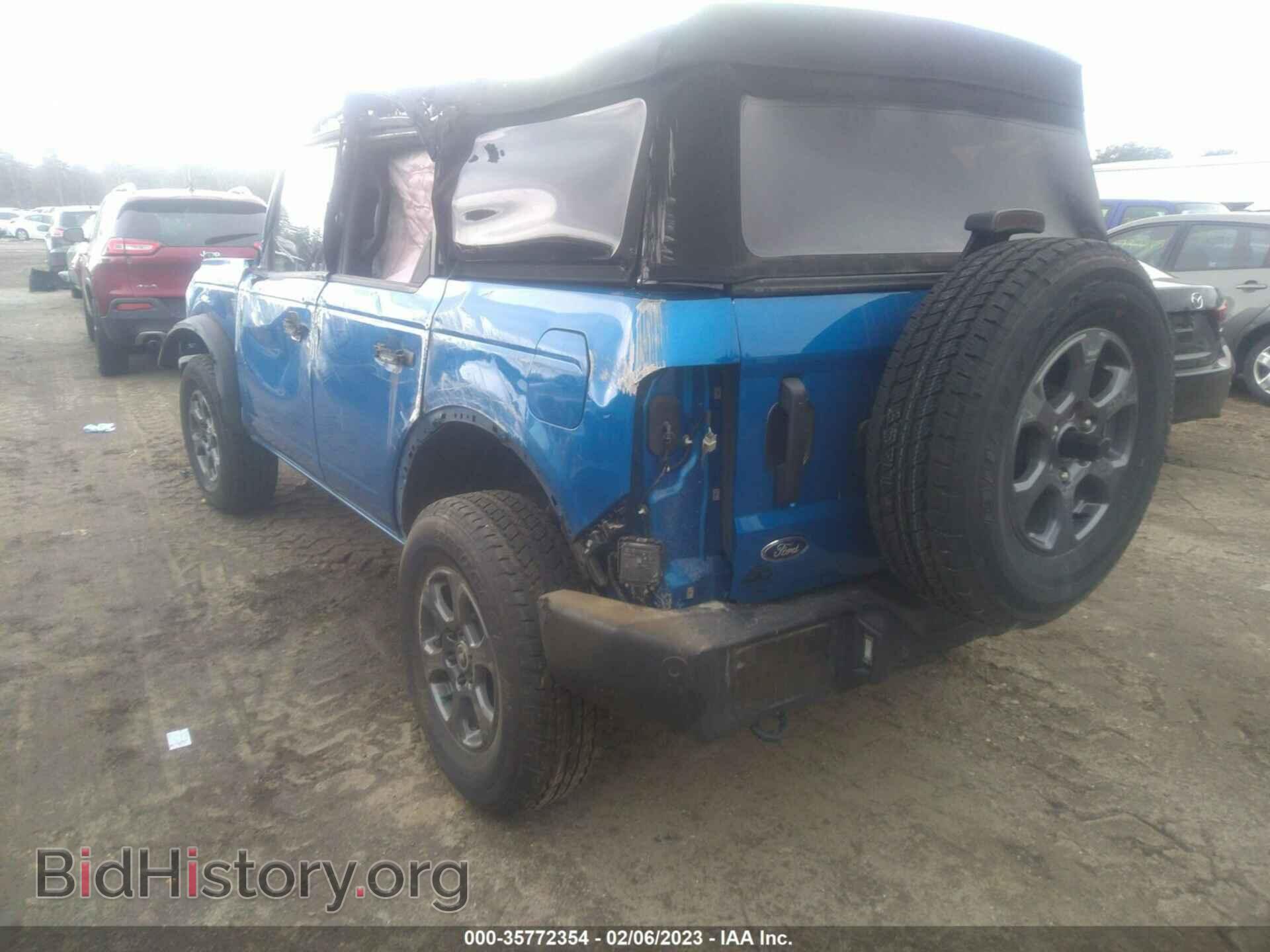 2022 FORD BRONCO - VIN: 1FMDE5BH6NLB15450 - Фото 3