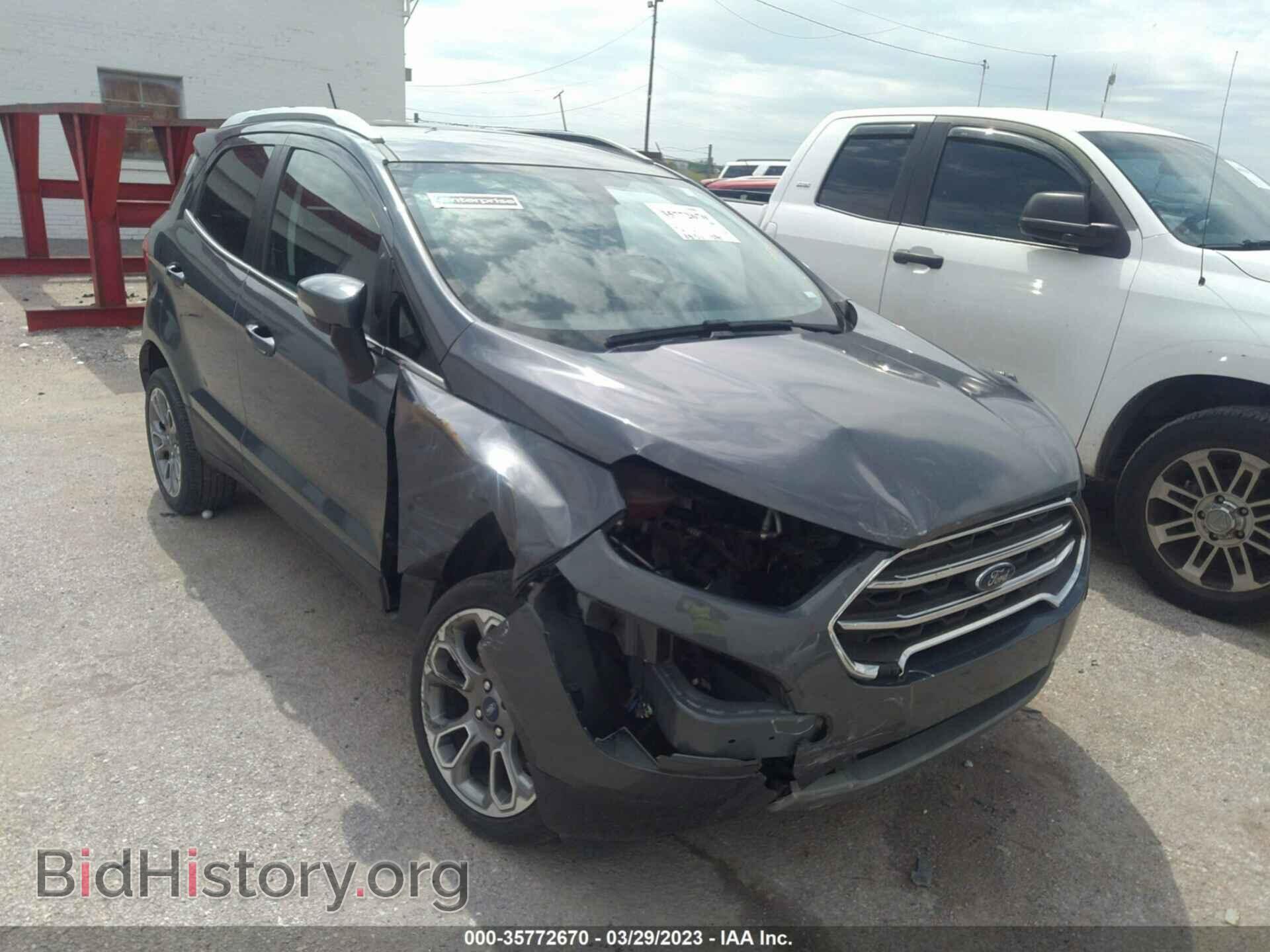 Photo MAJ6S3KL3MC403350 - FORD ECOSPORT 2021