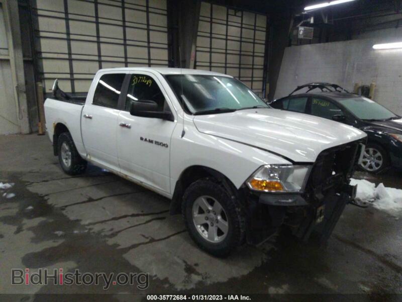 2012 RAM 1500 SLT (VIN 1C6RD7LP9CS279980) — фото 1 из 11, IAAI, повреждение: передняя часть