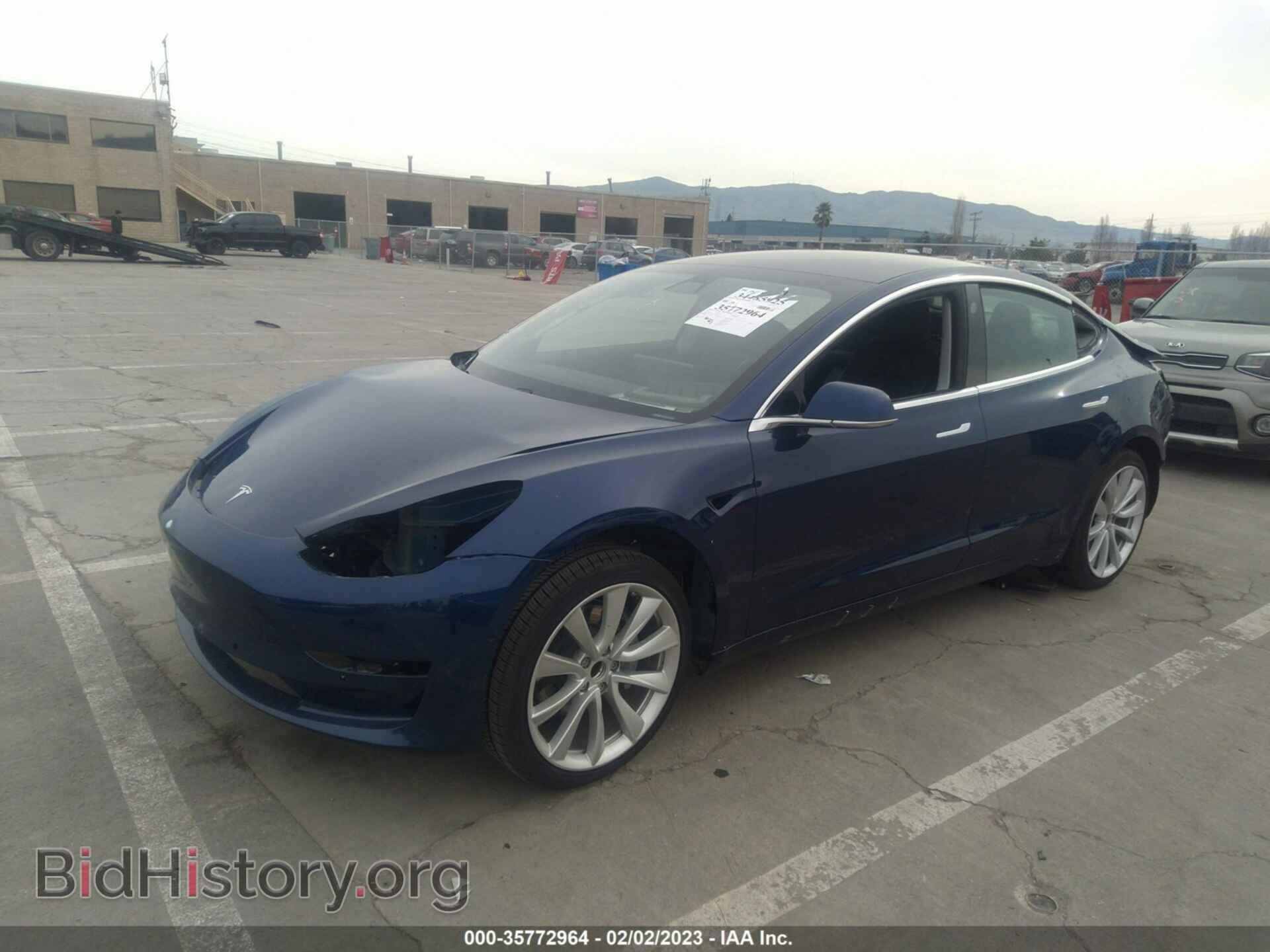 2019 TESLA MODEL 3 - VIN: 5YJ3E1EA5KF402199 - Фото 2