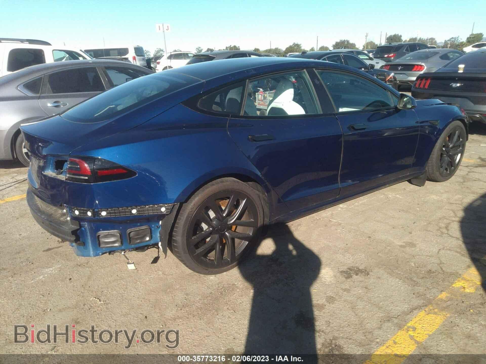 2022 TESLA MODEL S - VIN: 5YJSA1E56NF488573 - Photo 4