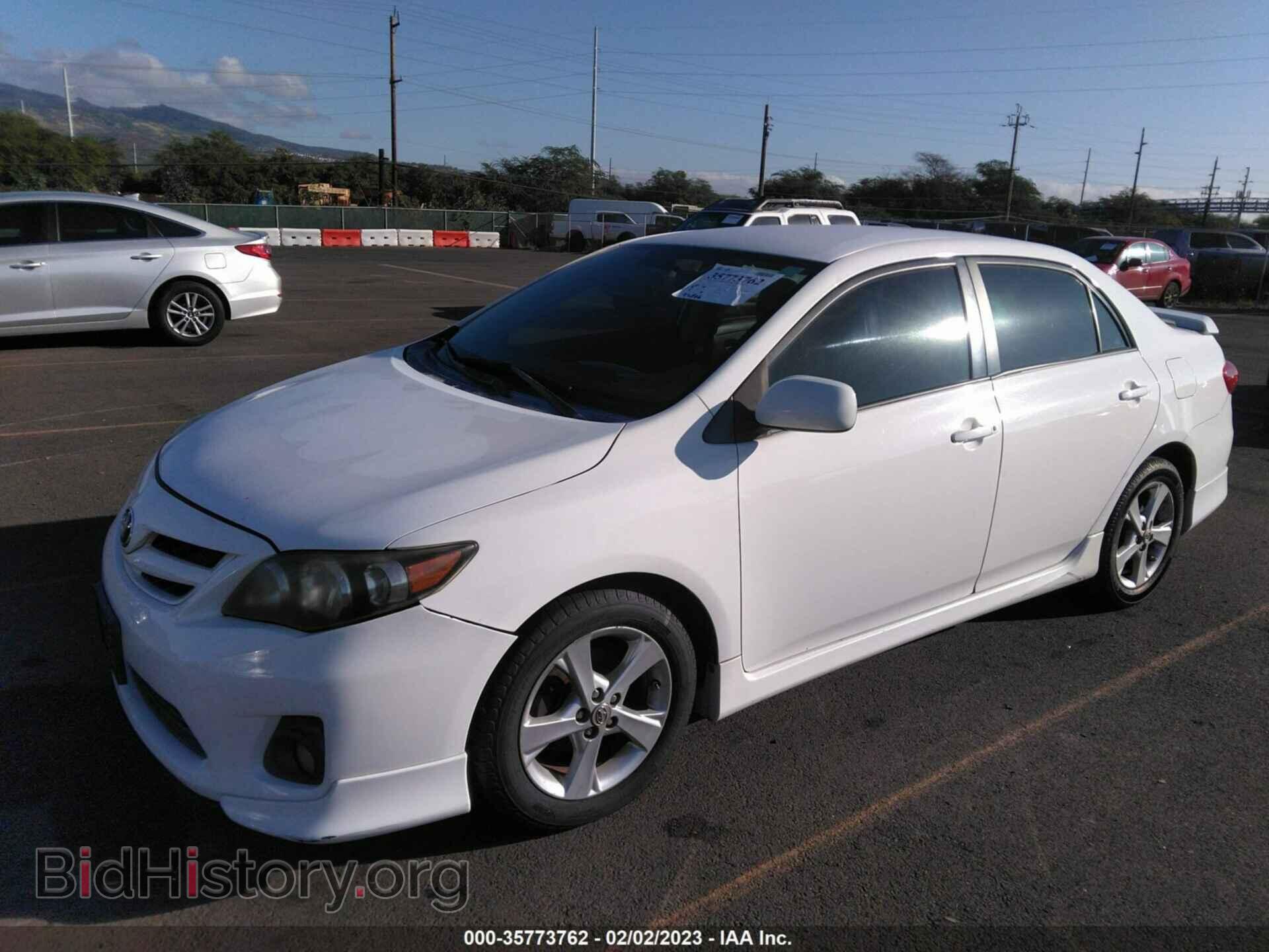 2011 TOYOTA COROLLA - VIN: 2T1BU4EE6BC545993 - Фото 2