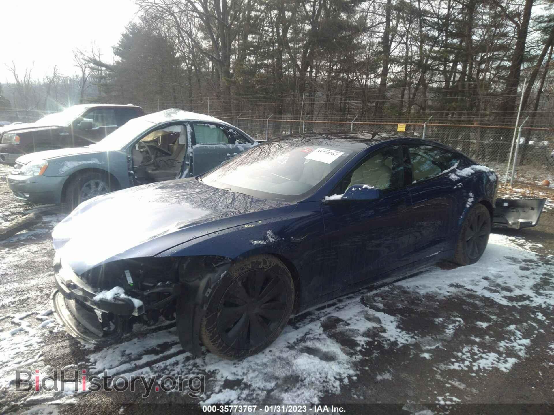 2022 TESLA MODEL S - VIN: 5YJSA1E59NF486929 - Photo 2