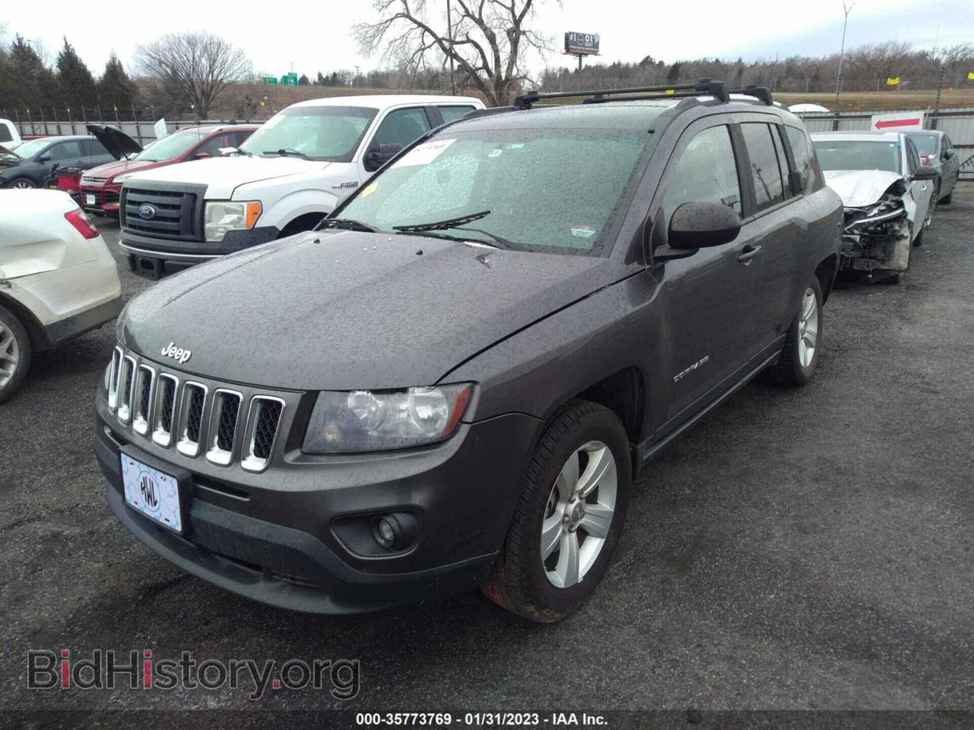 2014 JEEP COMPASS - VIN: 1C4NJDBB0ED828266 - Фото 2