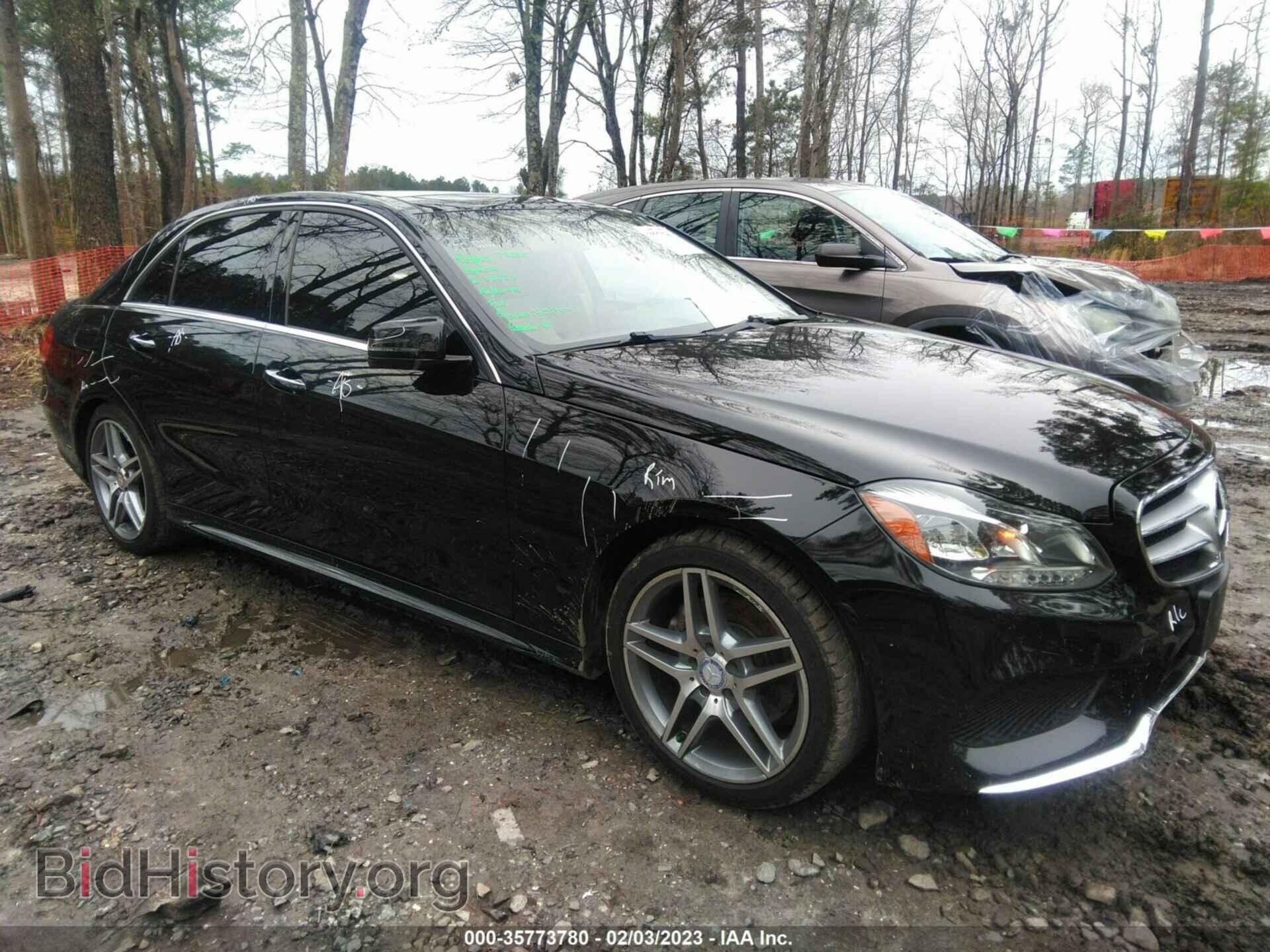 Photo WDDHF8JBXEB005689 - MERCEDES-BENZ E-CLASS 2014