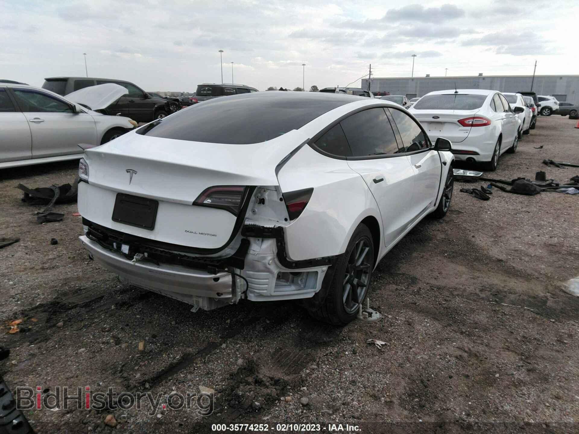 2021 TESLA MODEL 3 - VIN: 5YJ3E1EB3MF013296 - Фото 4