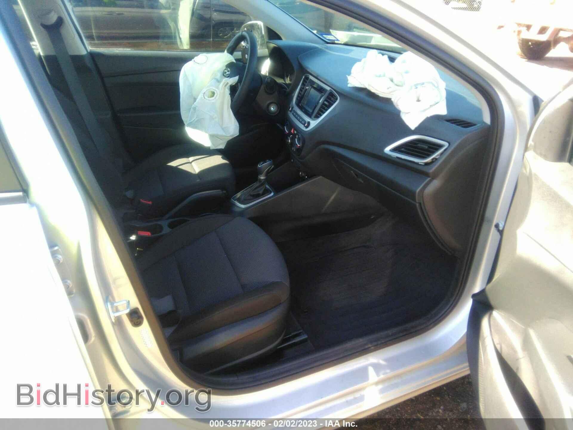 2022 HYUNDAI ACCENT - VIN: 3KPC24A60NE171458 - Фото 5